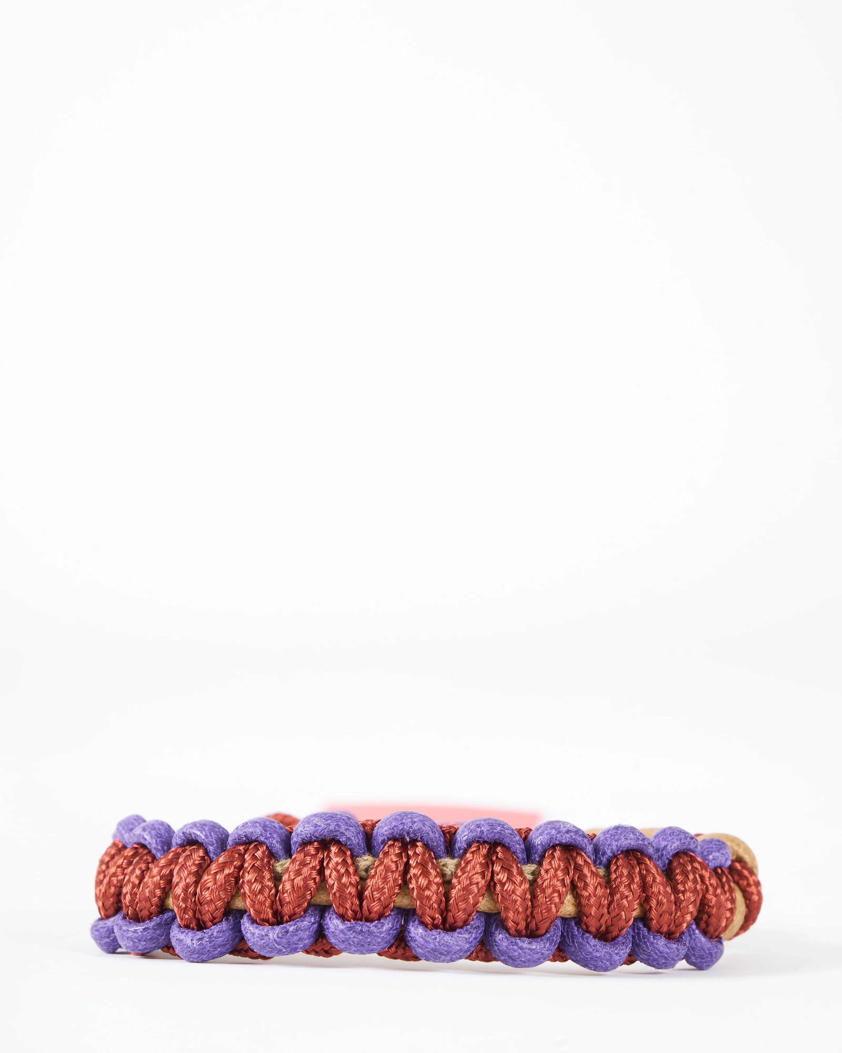 celtic knots key ring - purple & beige - Image 4