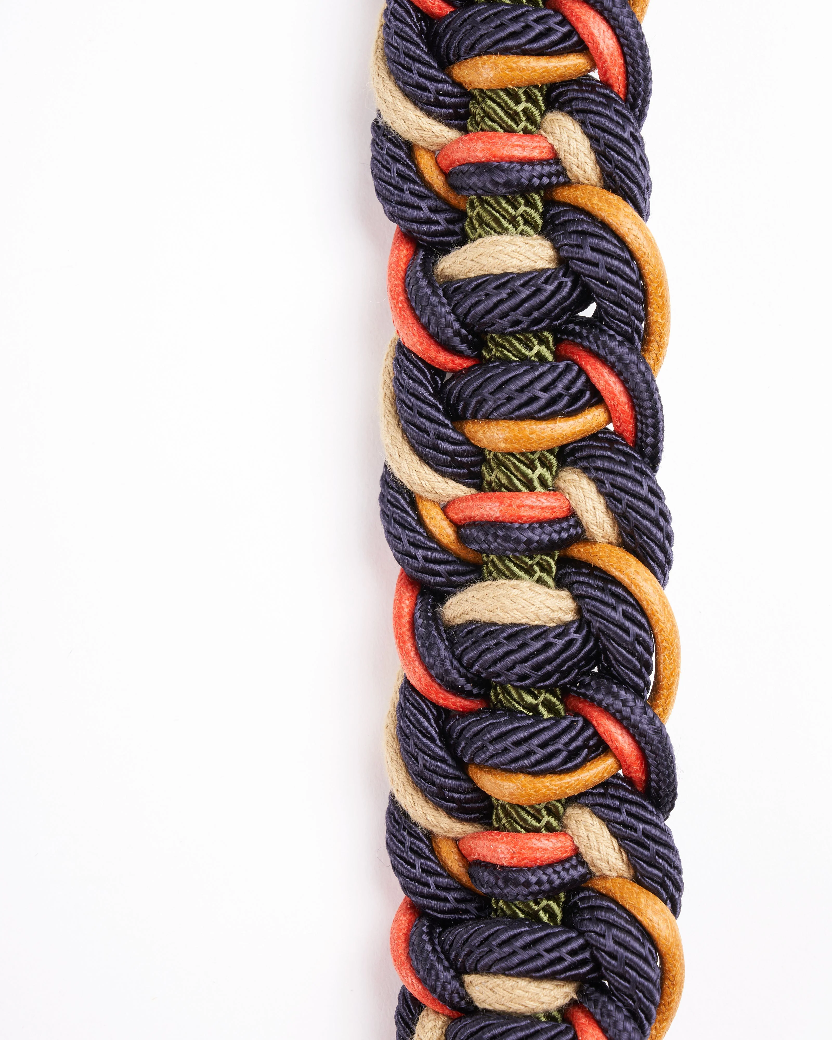 laure bag strap - mustard, orange, green & navy - Image 5