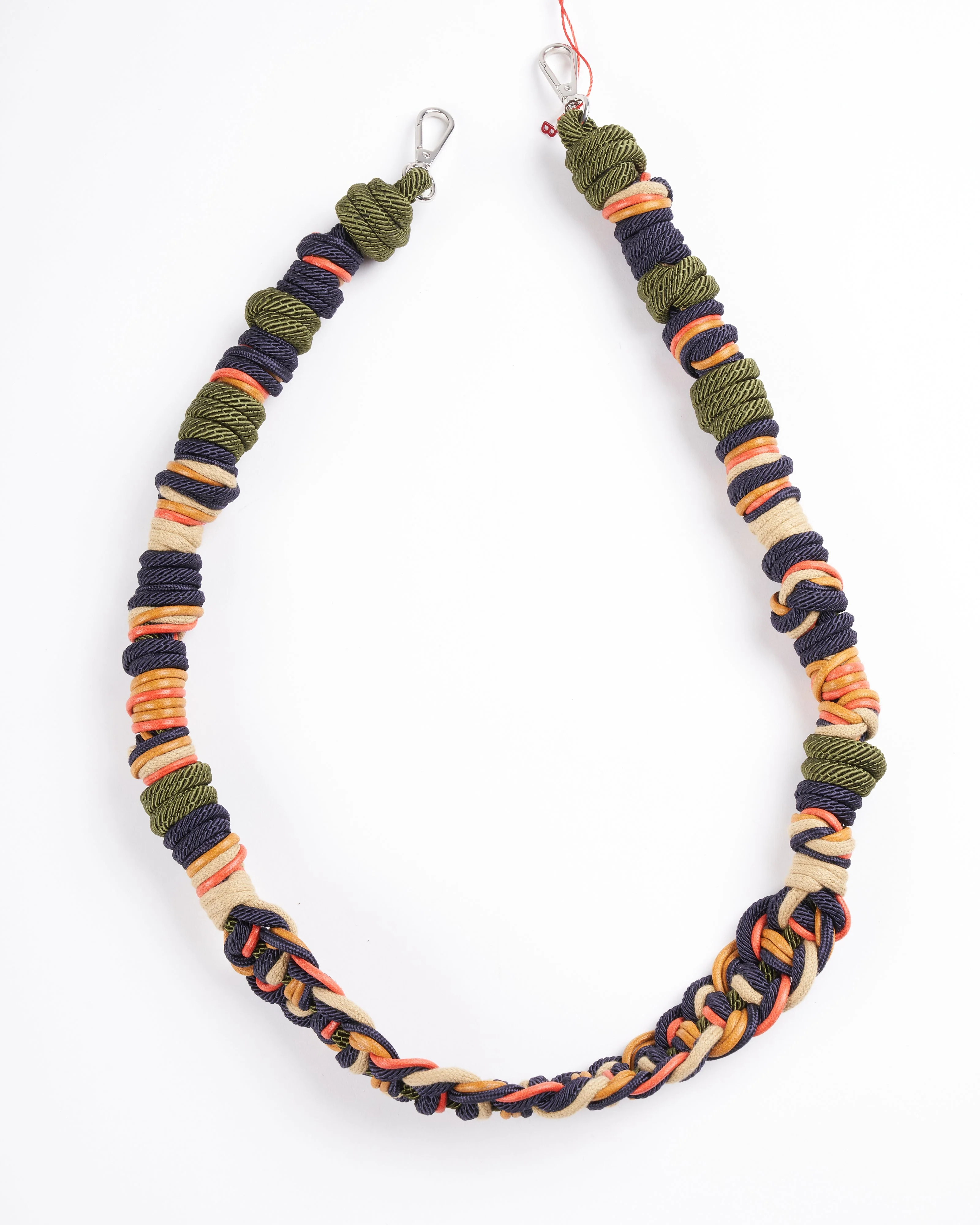 laure bag strap - long- mustard, orange, green & navy