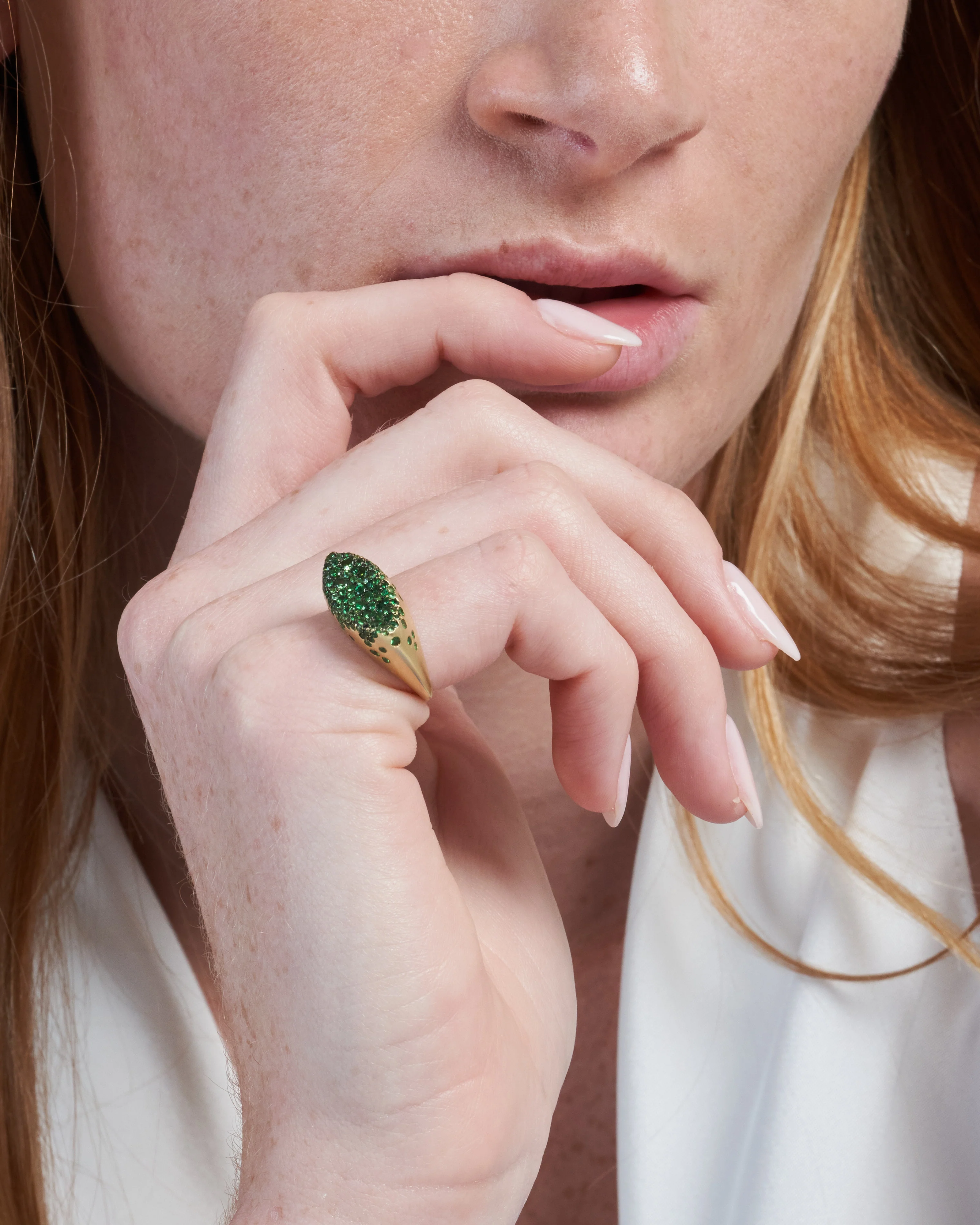 baby malak original bonbon marquise ring - Image 3