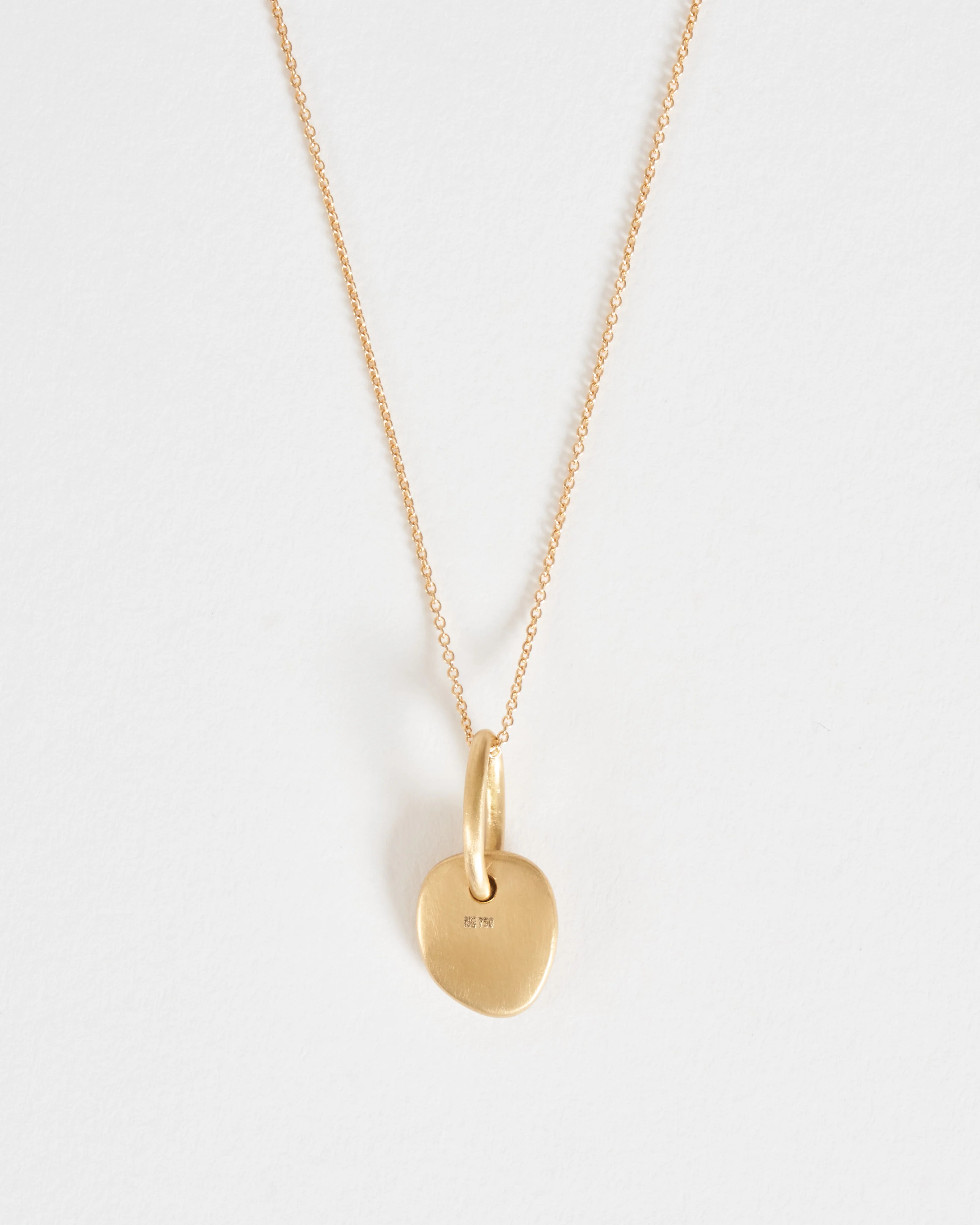 urban winter mini necklace - gold/champagne diamonds - Image 5