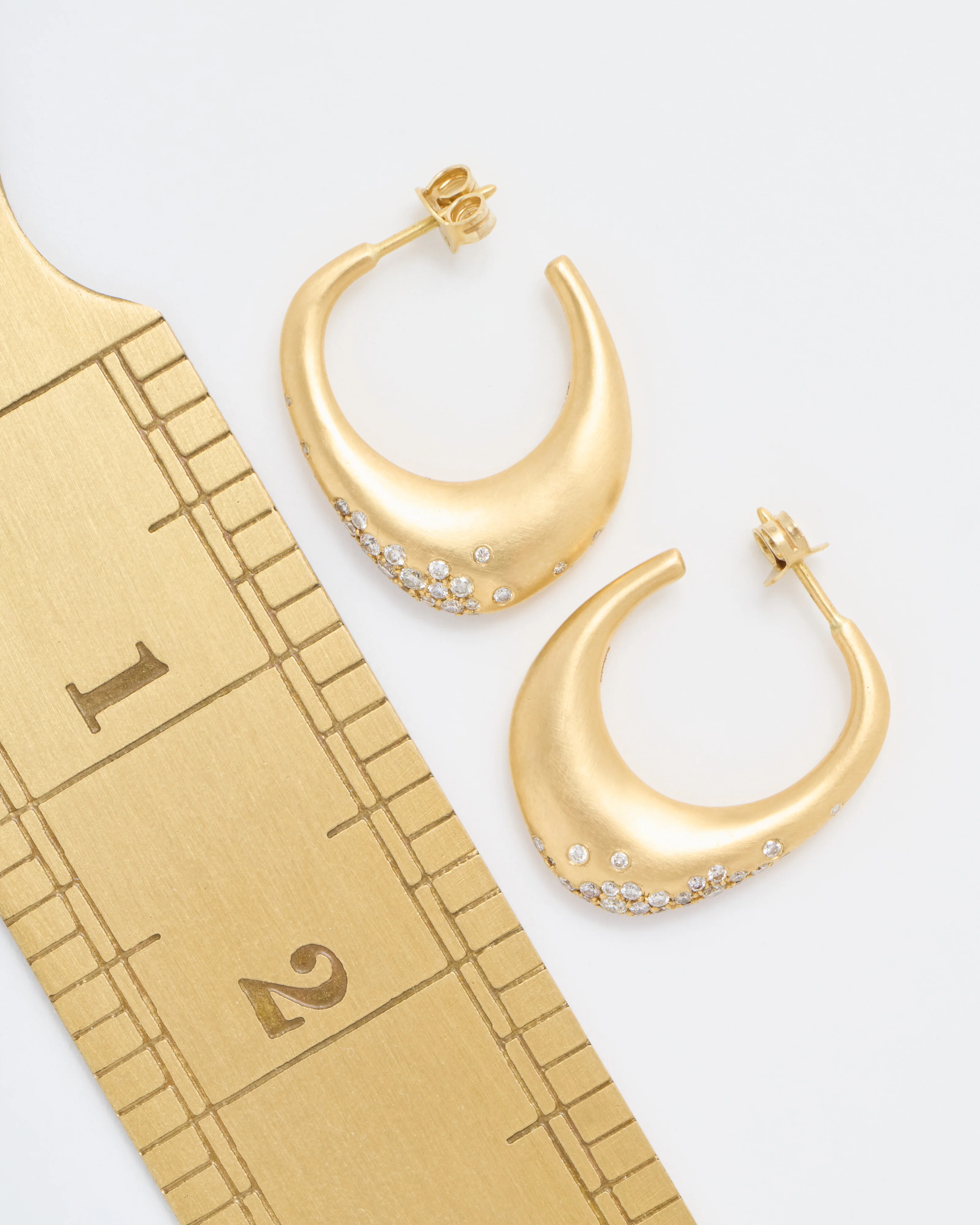 urban winter thin earrings - Image 3