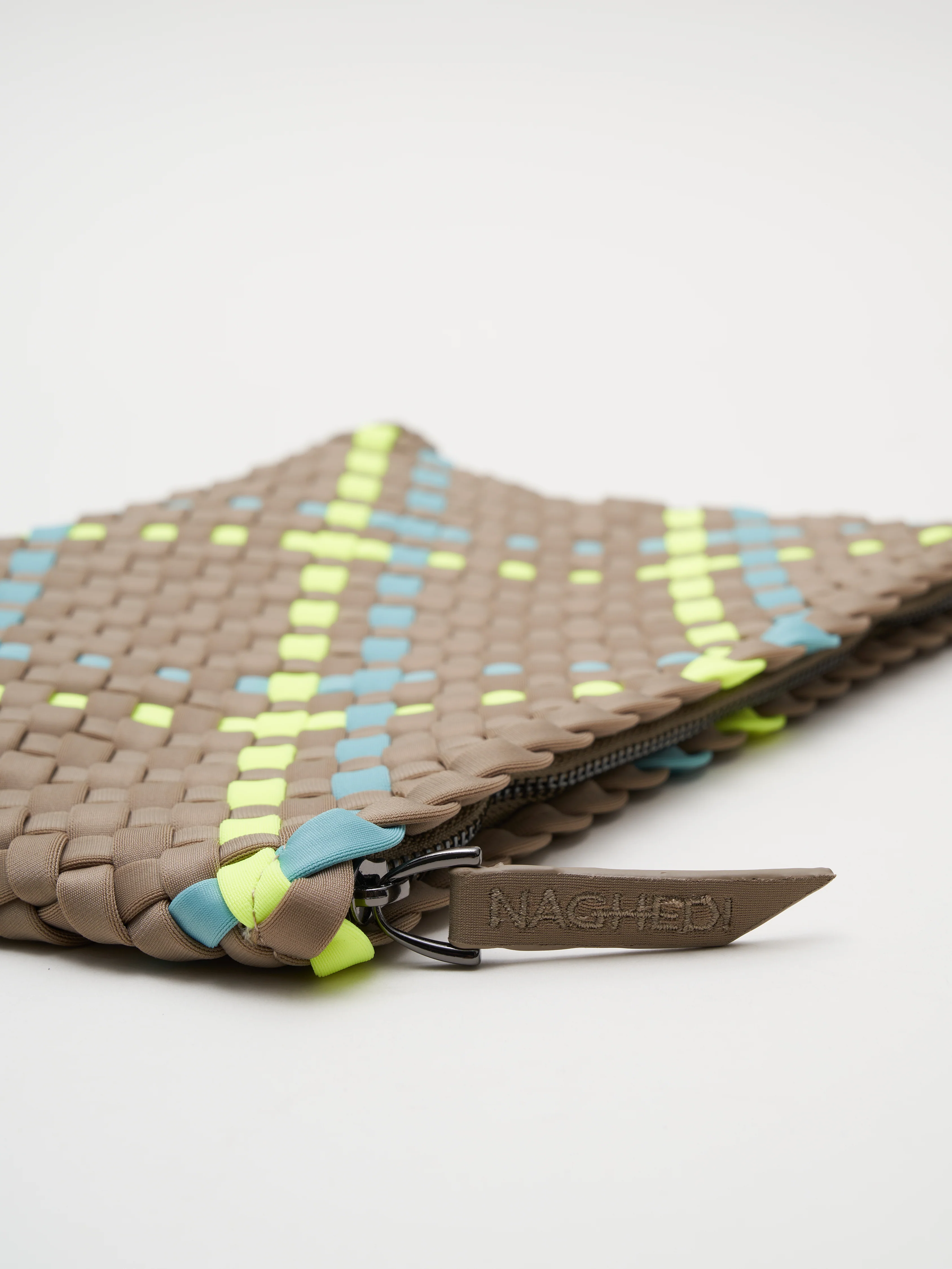 st barths large plaid tote - tangier - Image 6