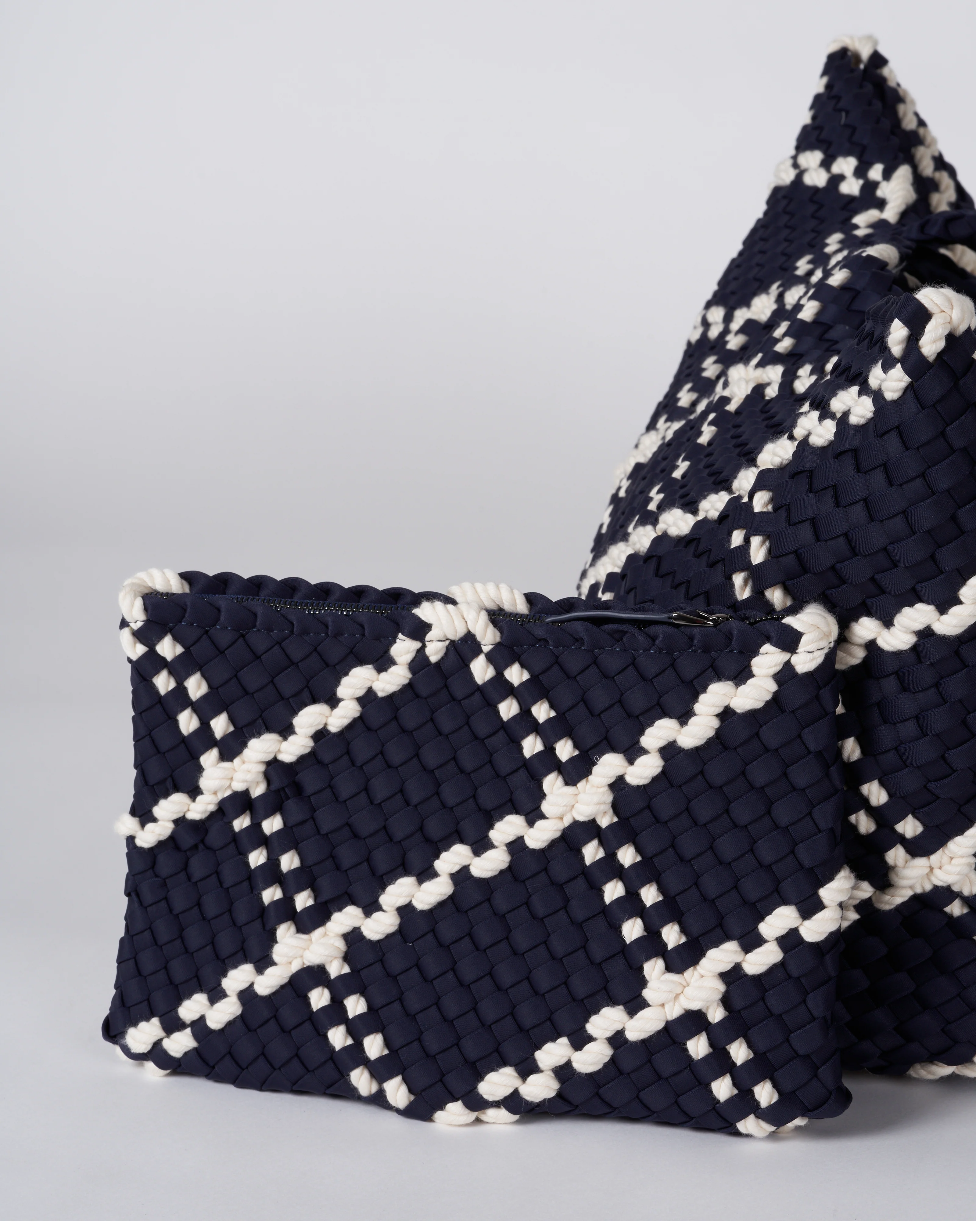 st barths large tote rope - ink blue - Image 12