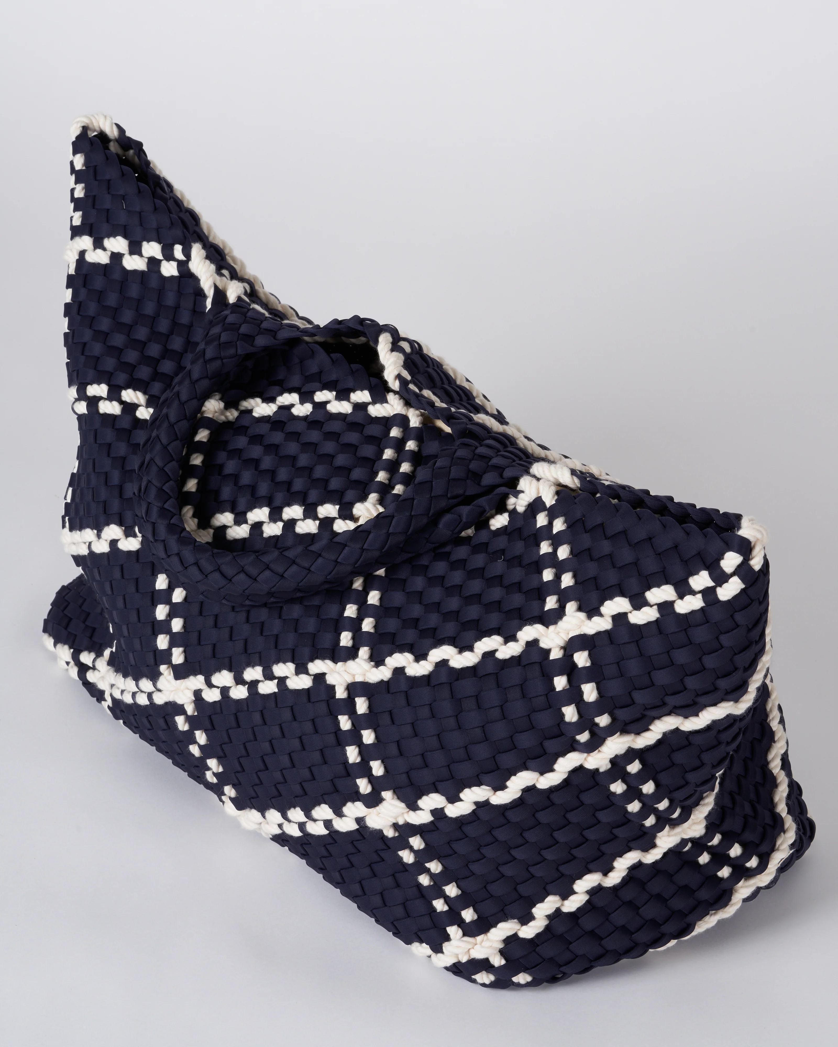 st barths large tote rope - ink blue - Image 3
