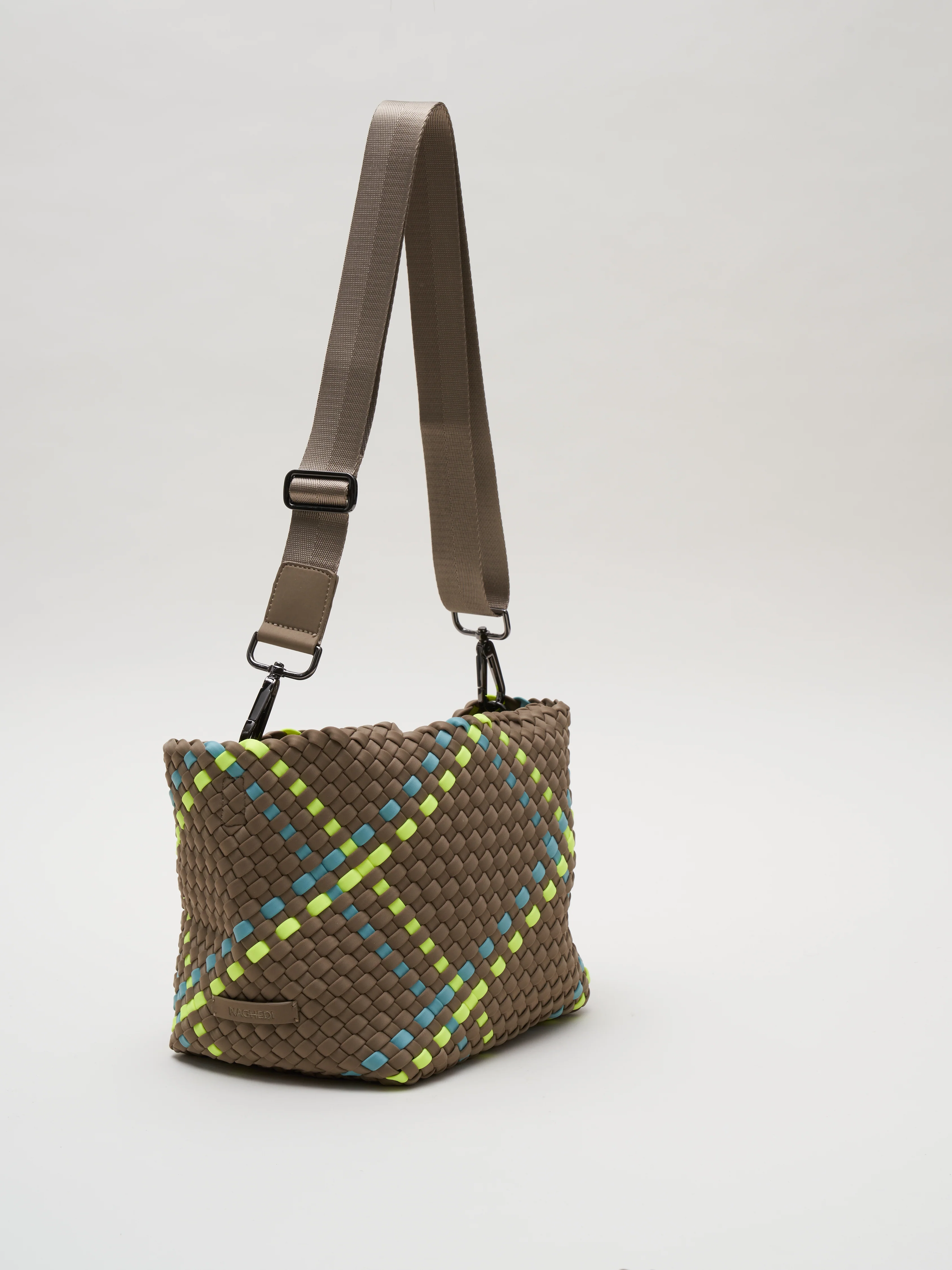 st barths mini plaid tote - tangier - Image 3