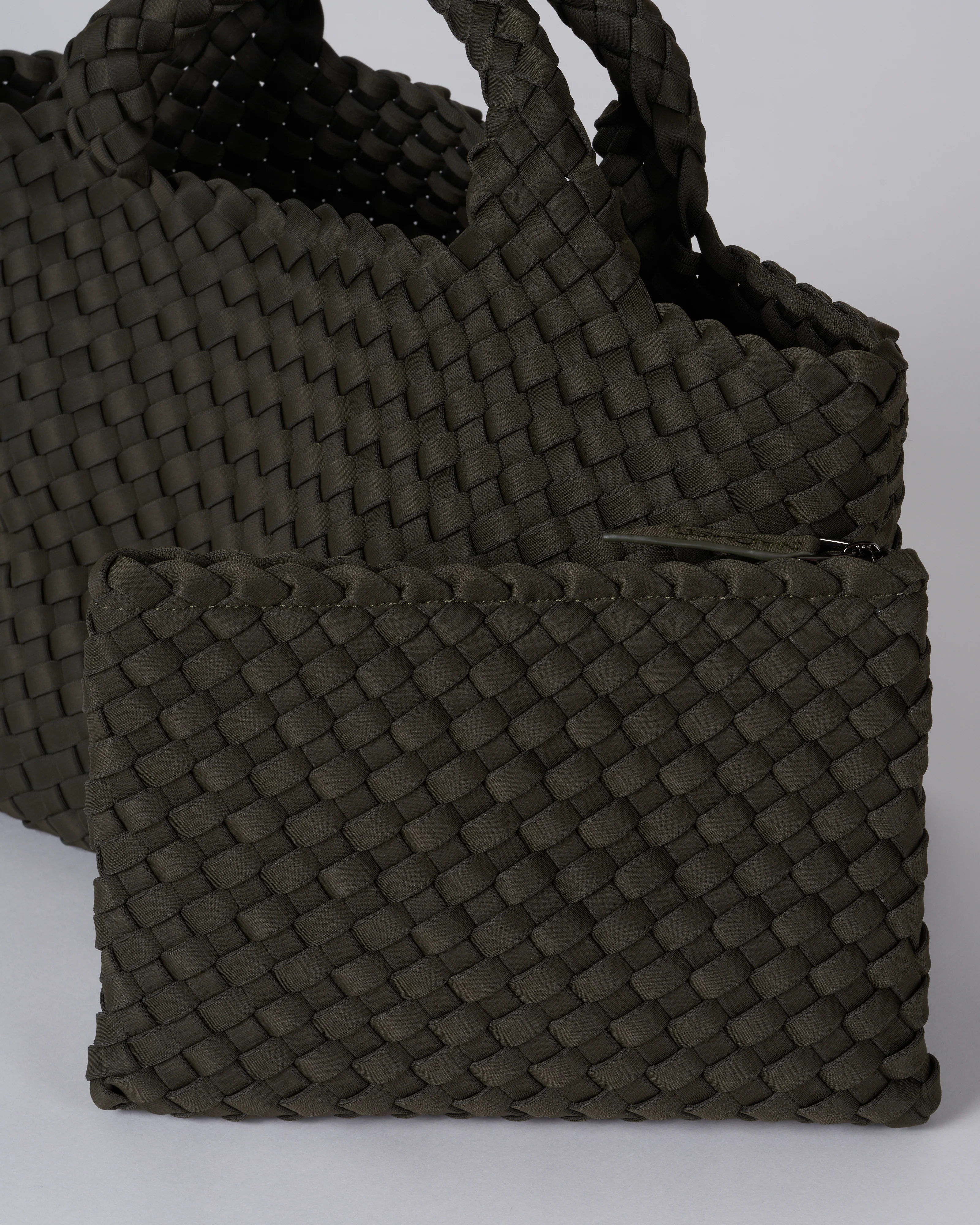 st barths mini tote - moss - Image 11