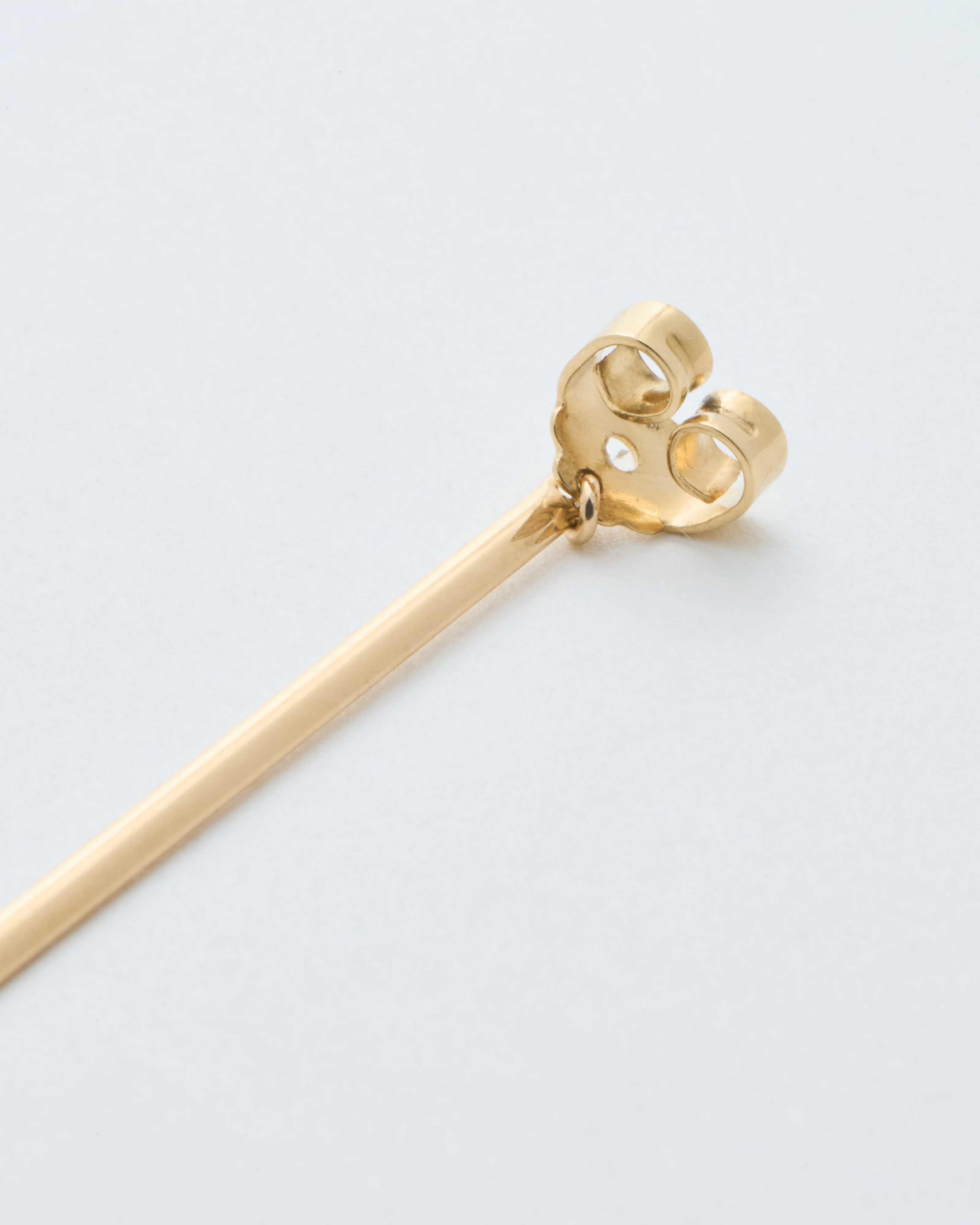 ear jacket with drop of gold - Image 5