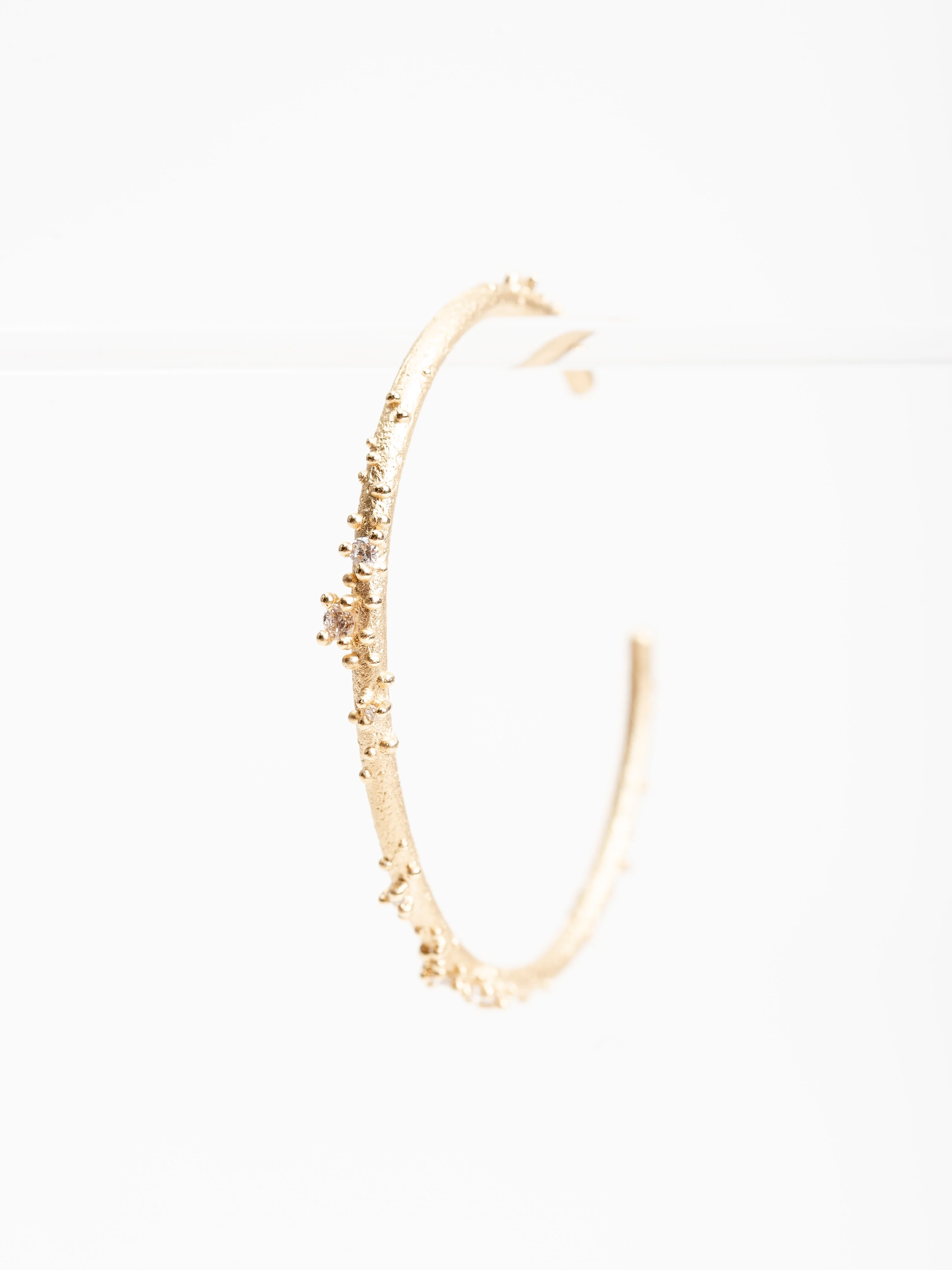 narrow diamond cuff