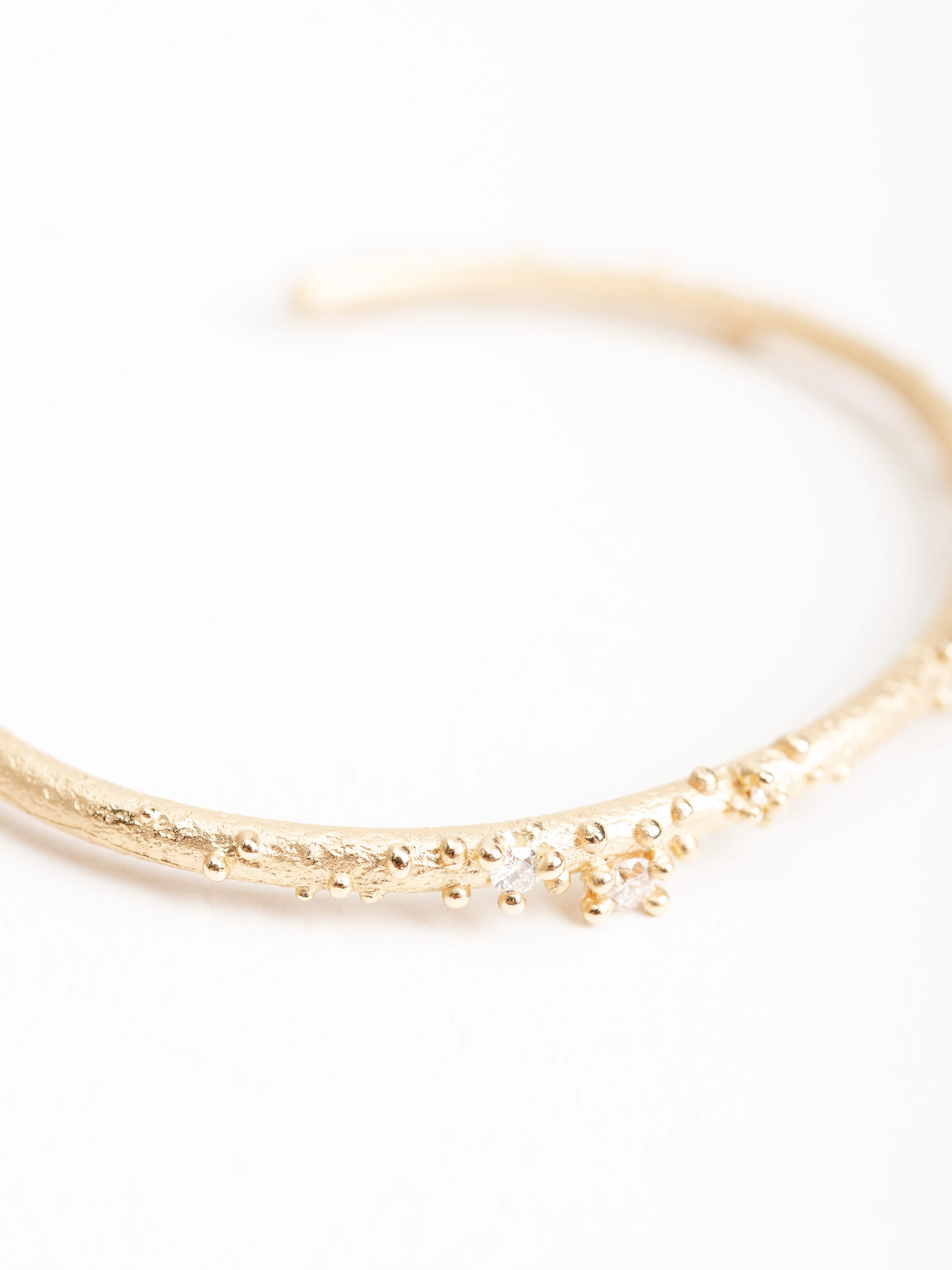 narrow diamond cuff - Image 5