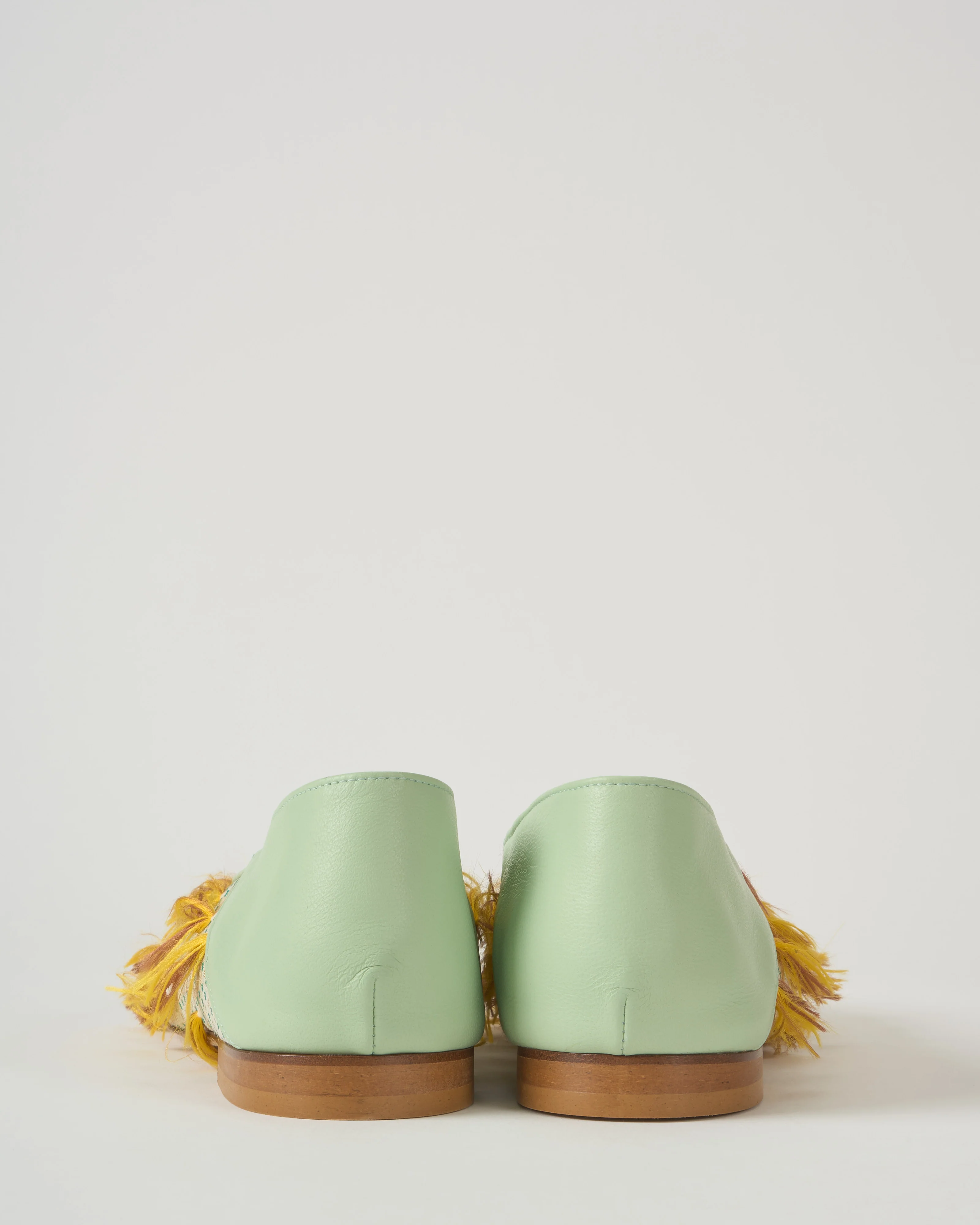 pointed toe flats with tassels - Image 4