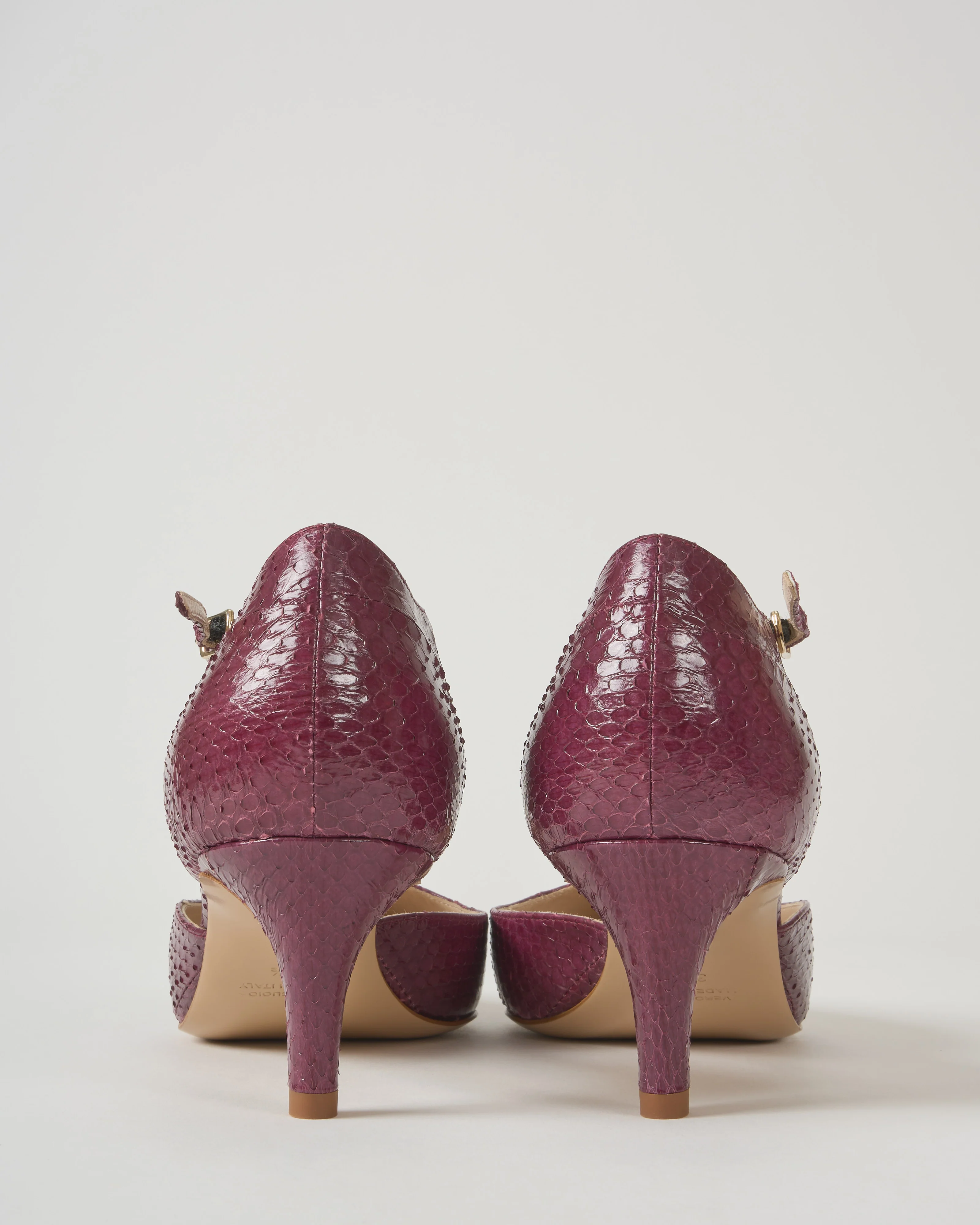 snake heel with t-strap - Image 3