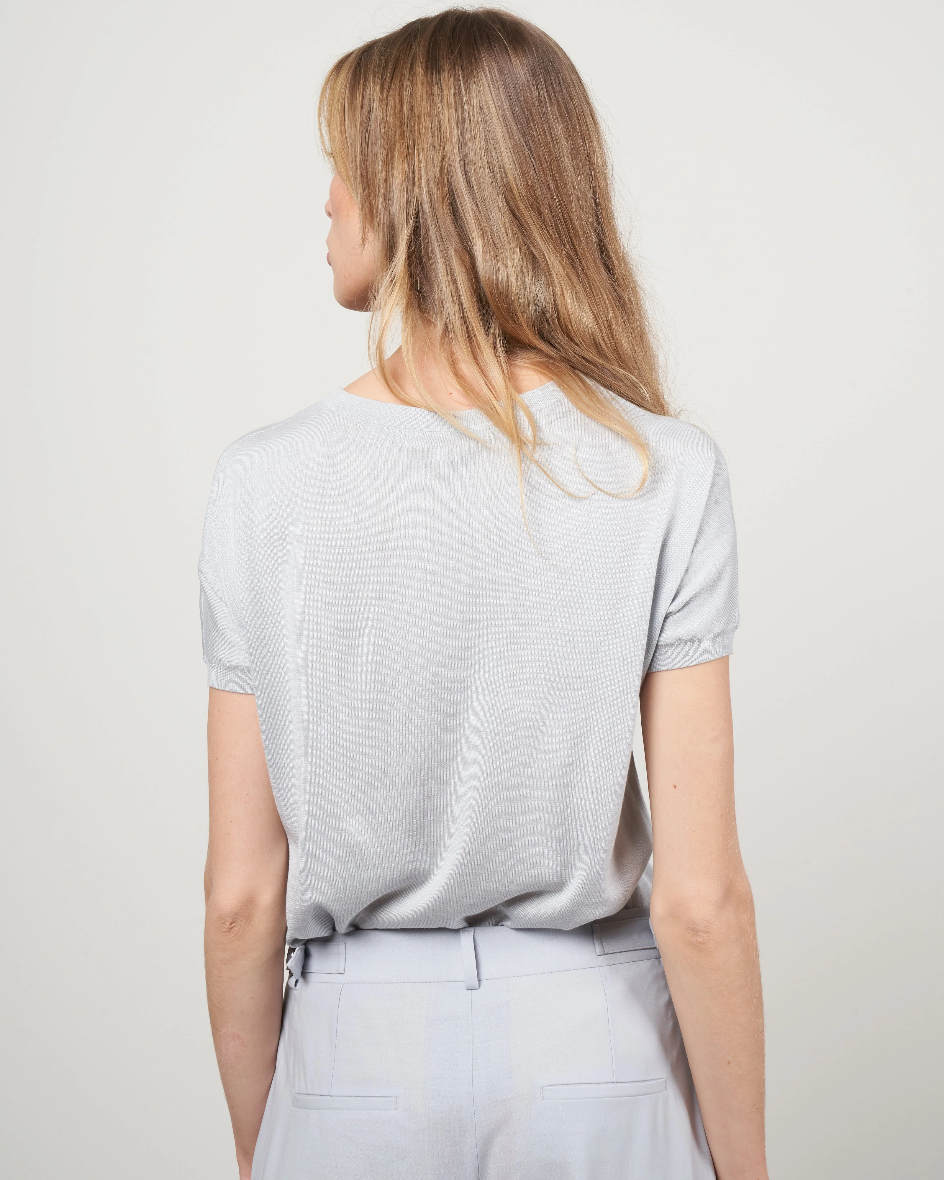 babette dolman tee - icy blue - Image 4