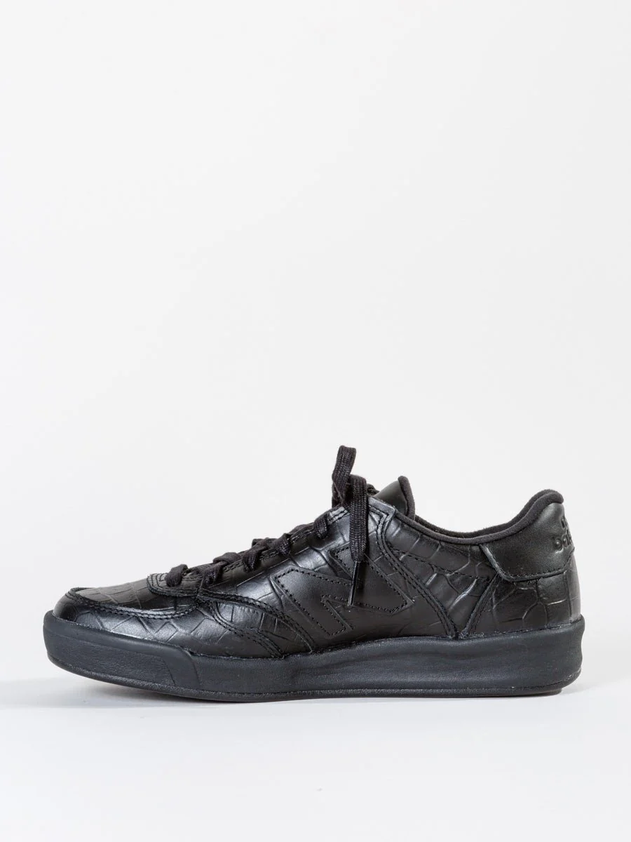 300 sneaker - black leather - Image 2