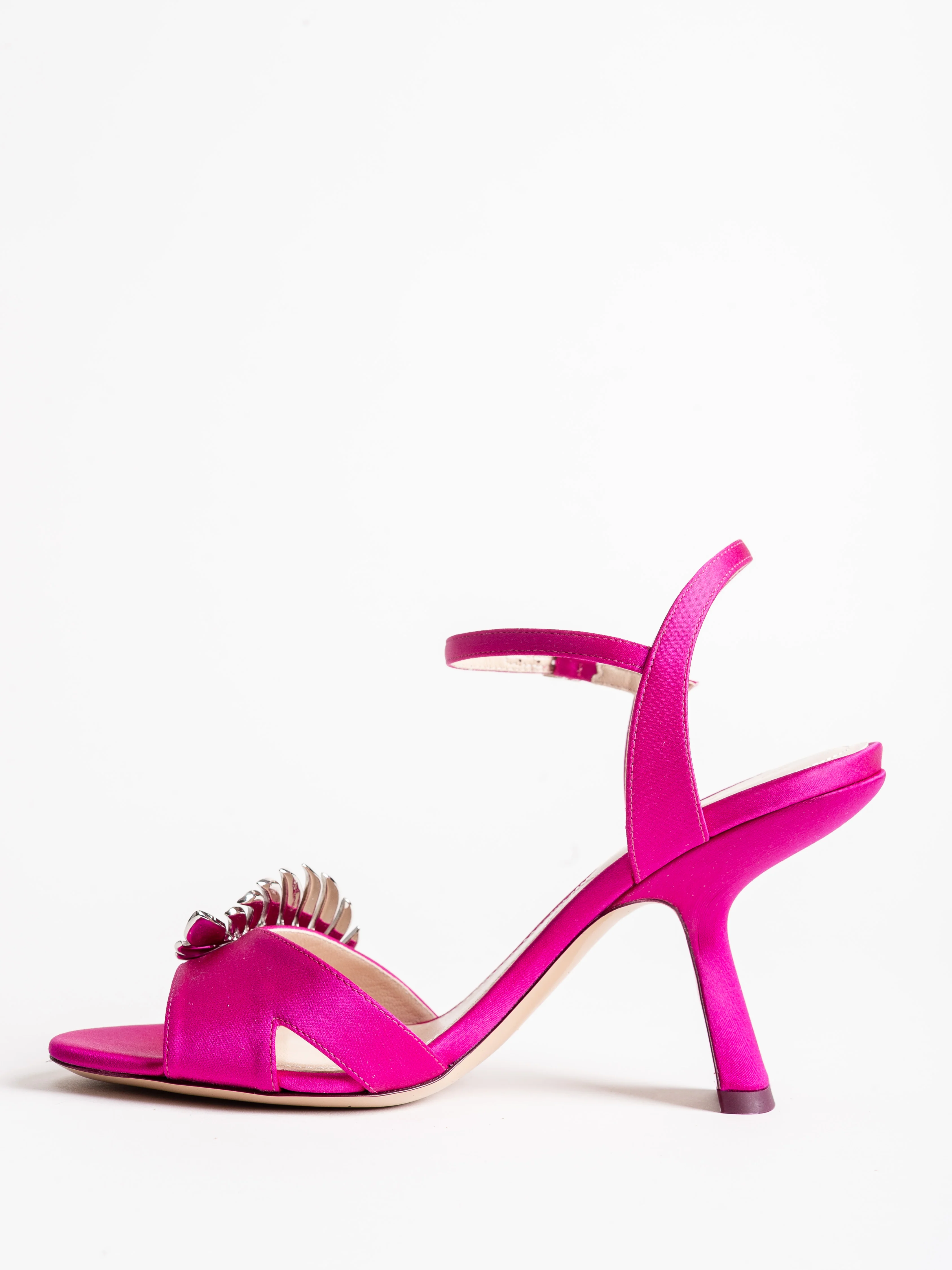 90mm monstera sandal - fuchsia - Image 3