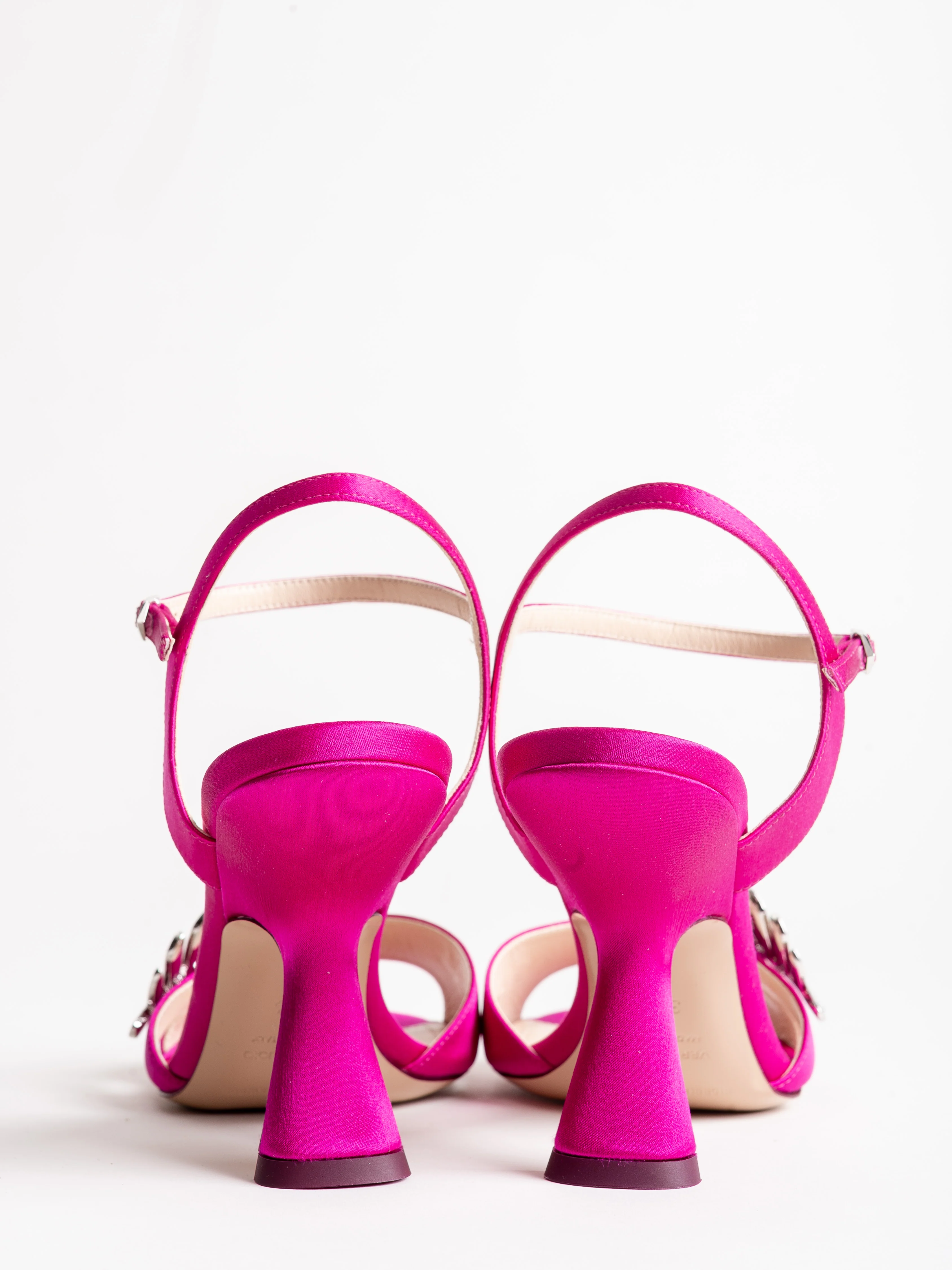 90mm monstera sandal - fuchsia - Image 5