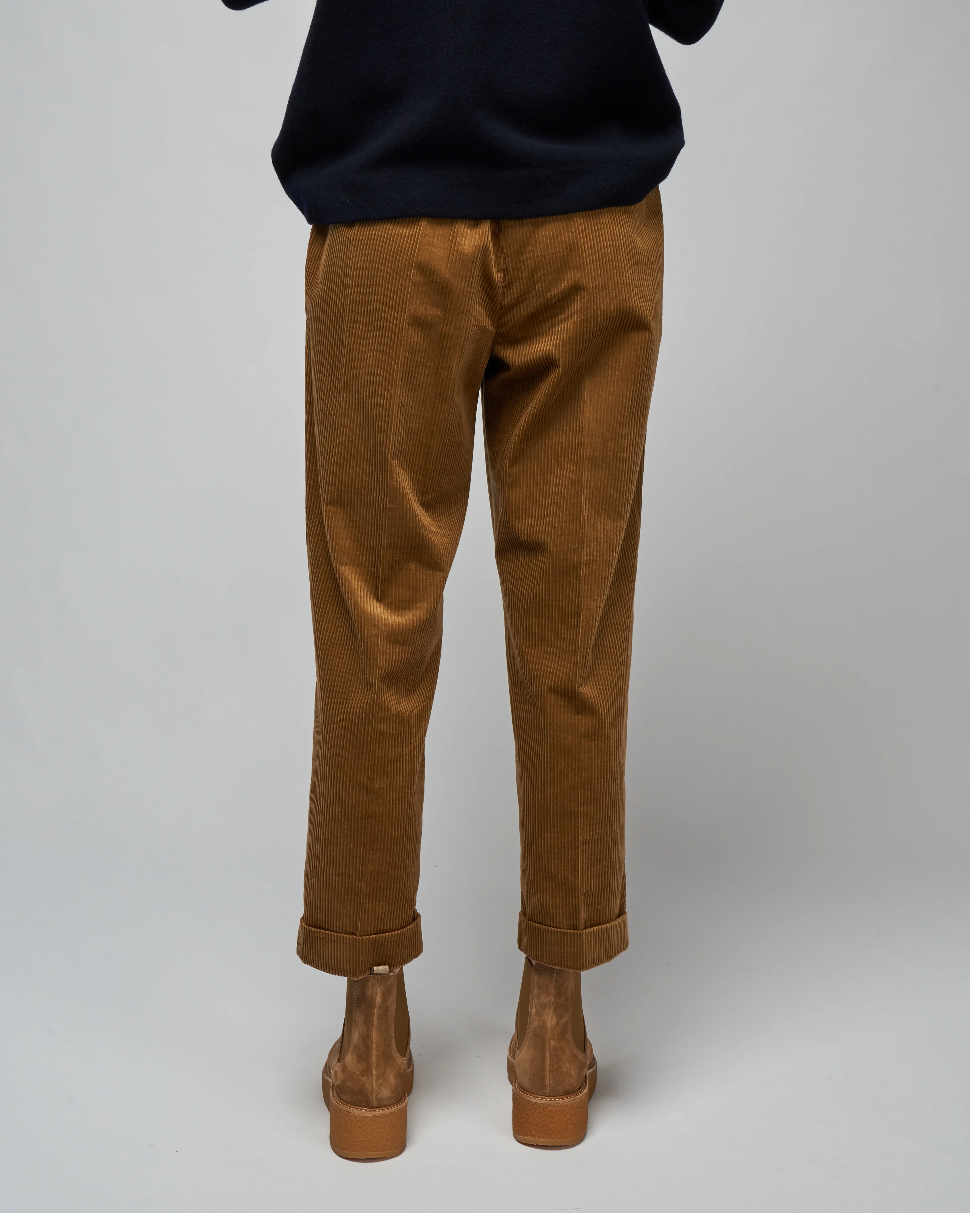 corduroy pant - camel - Image 4