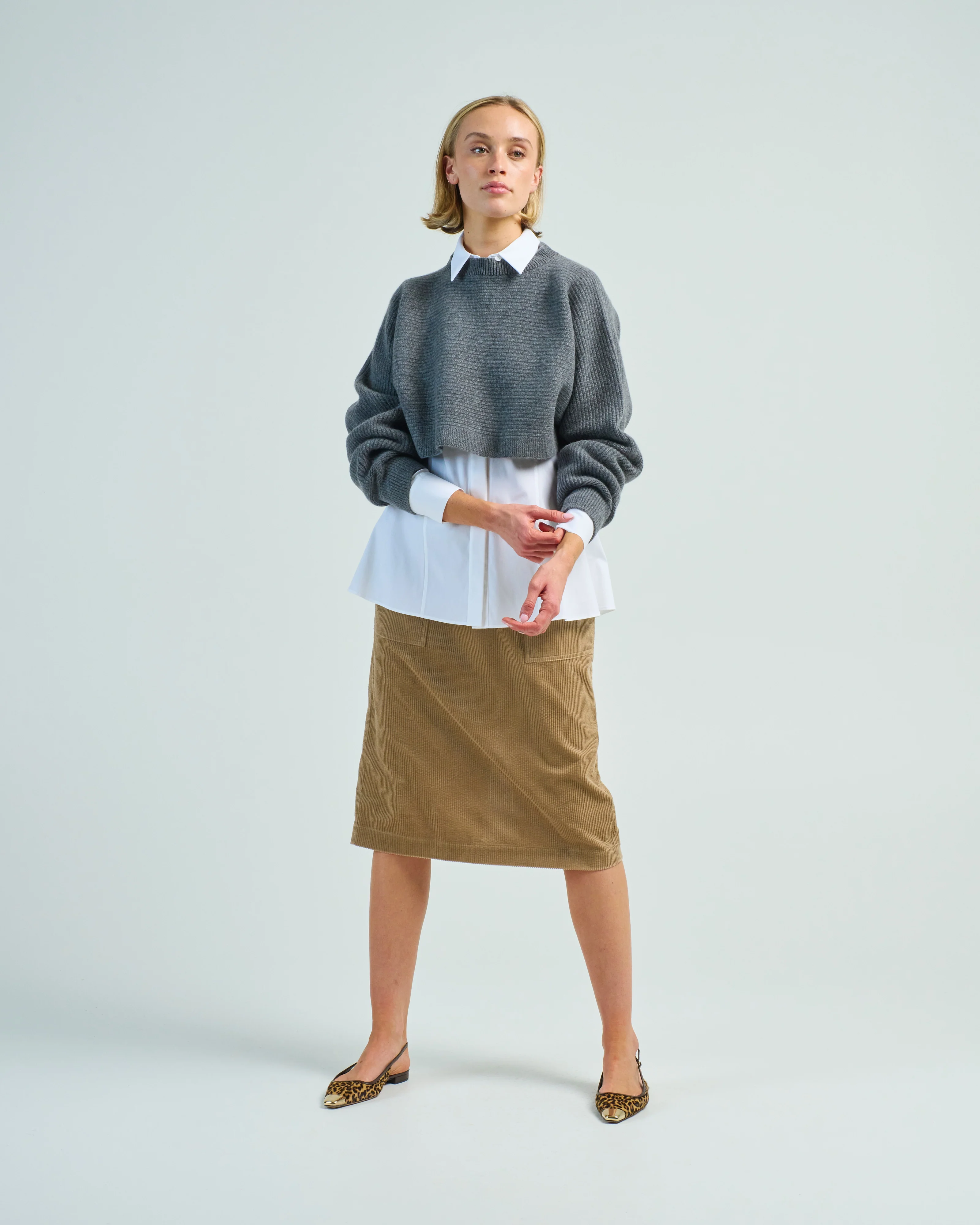 cropped sweater - Image 2