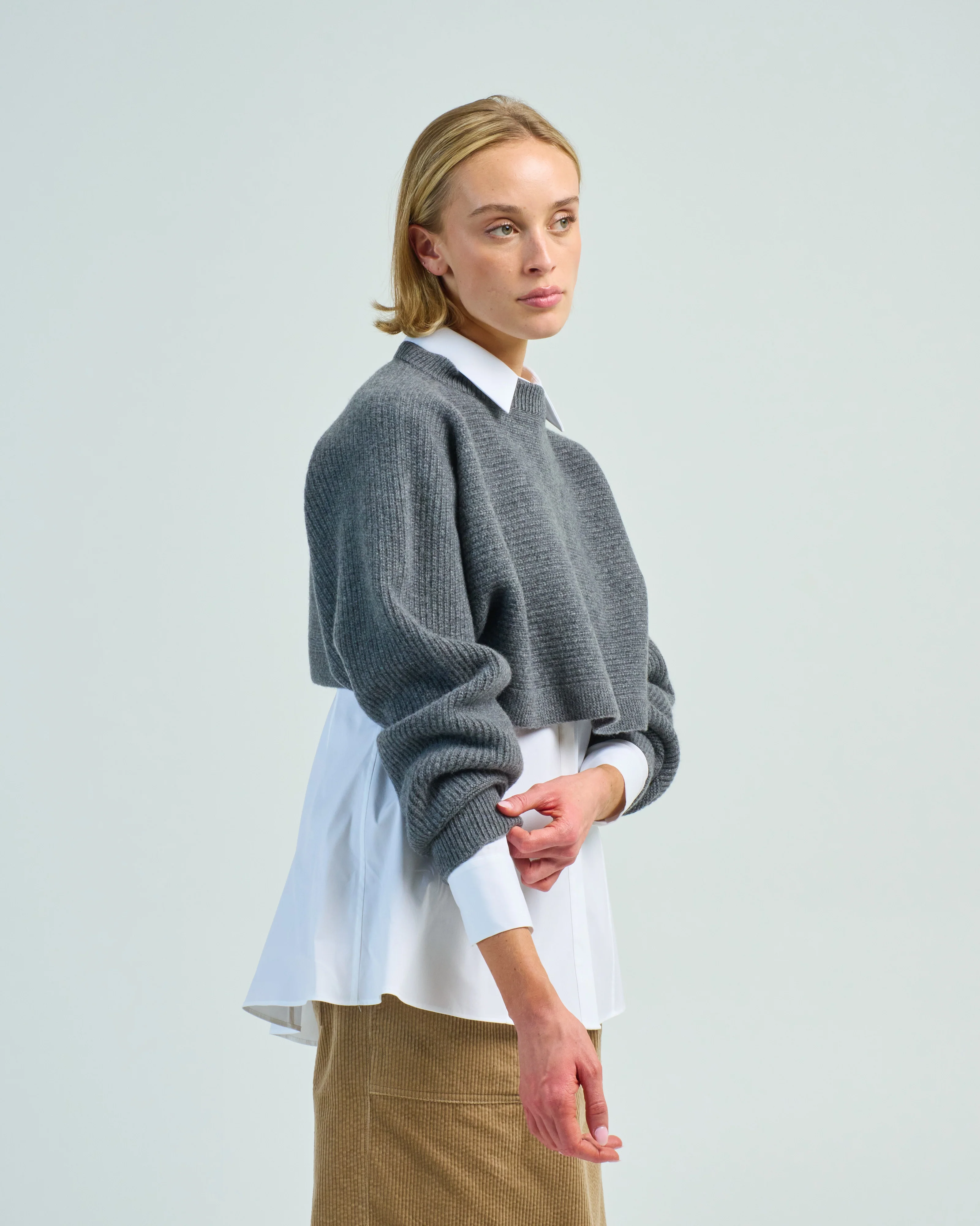 cropped sweater - Image 3