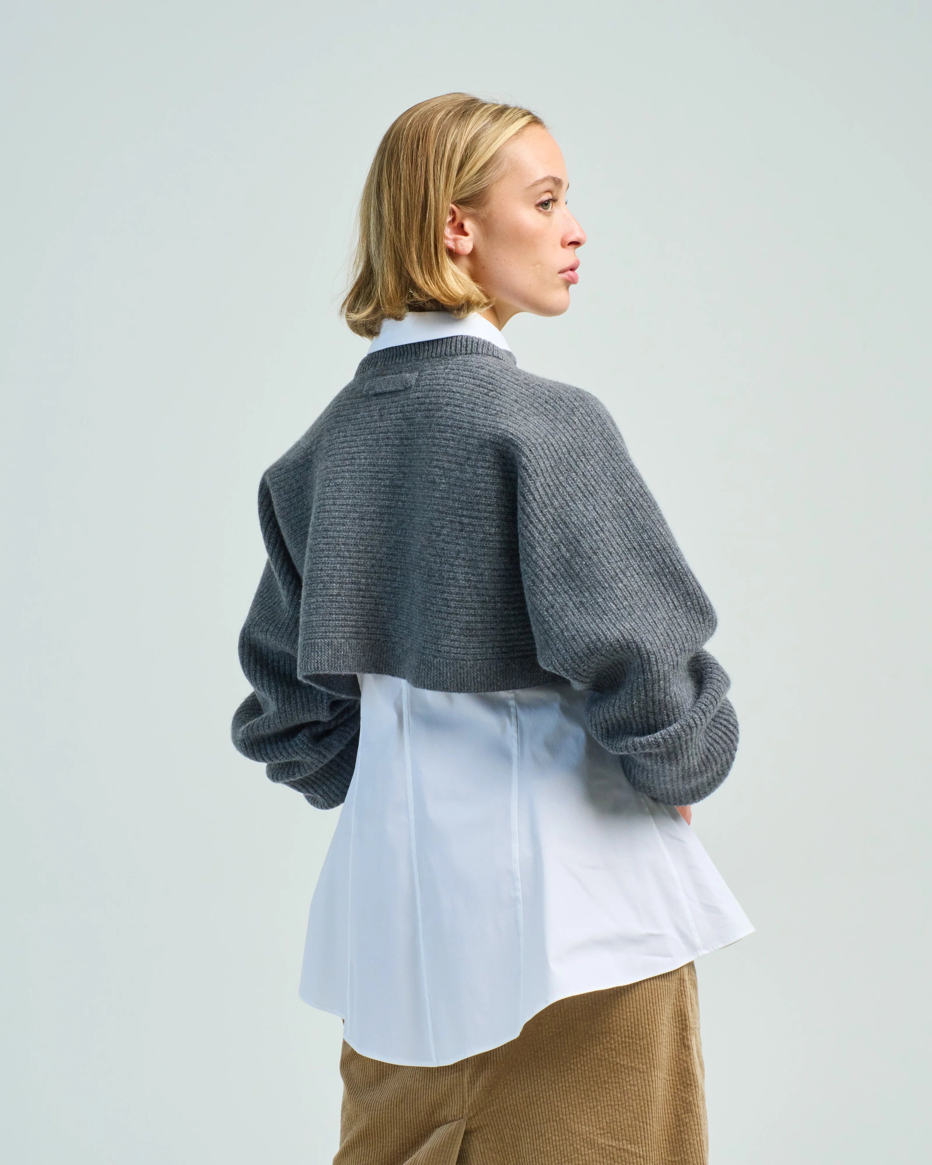 cropped sweater - Image 4