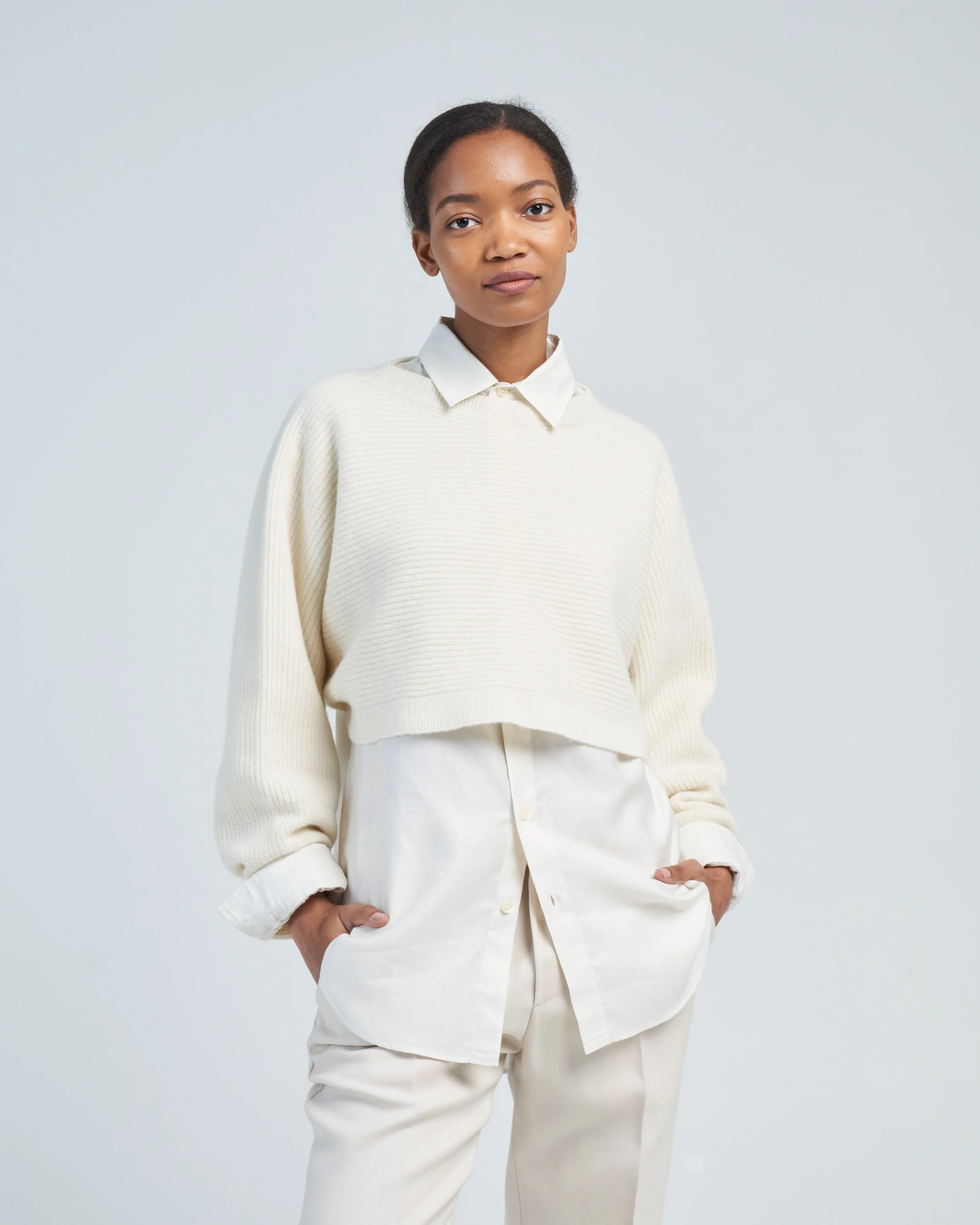 cropped sweater - Image 3