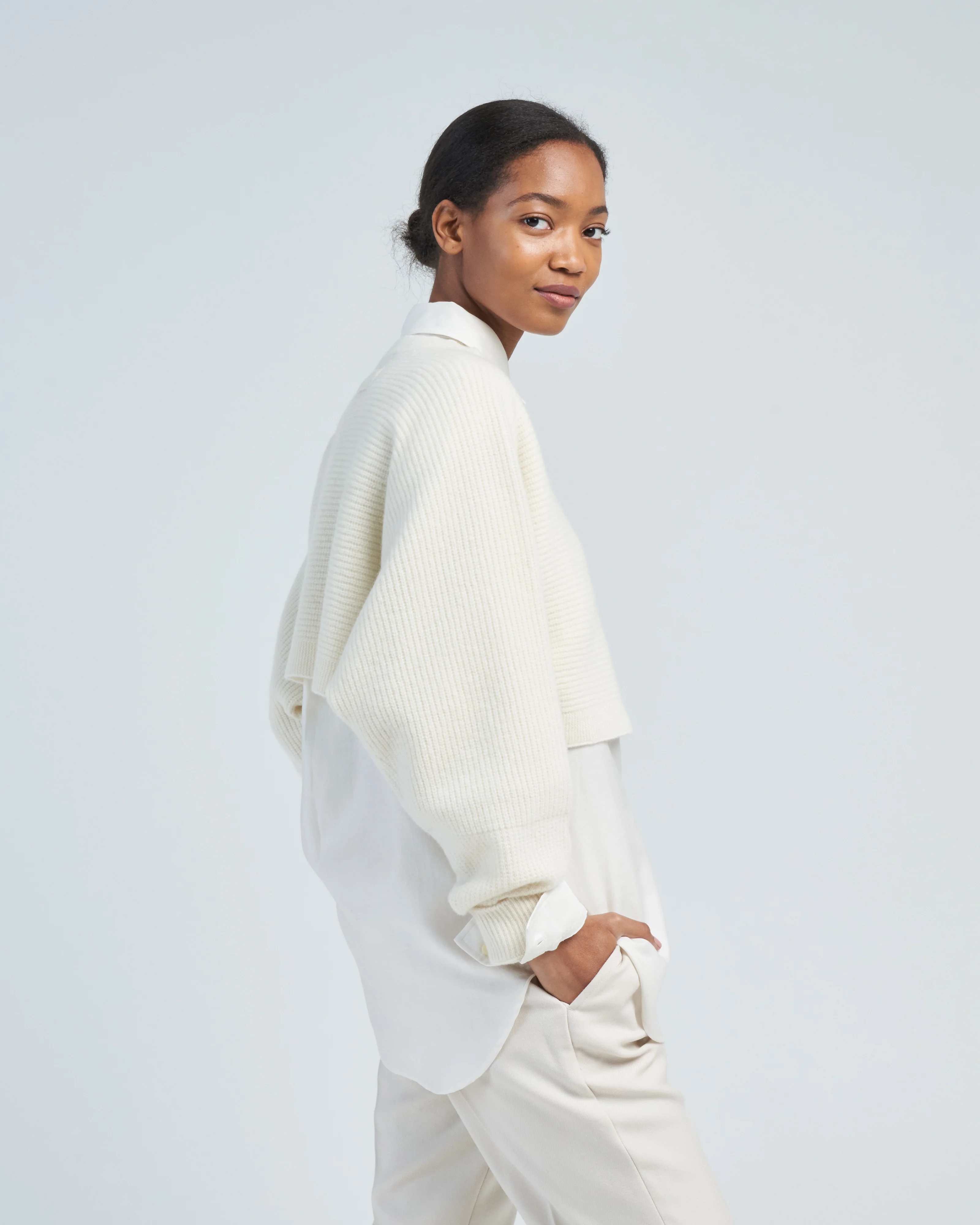 cropped sweater - Image 4