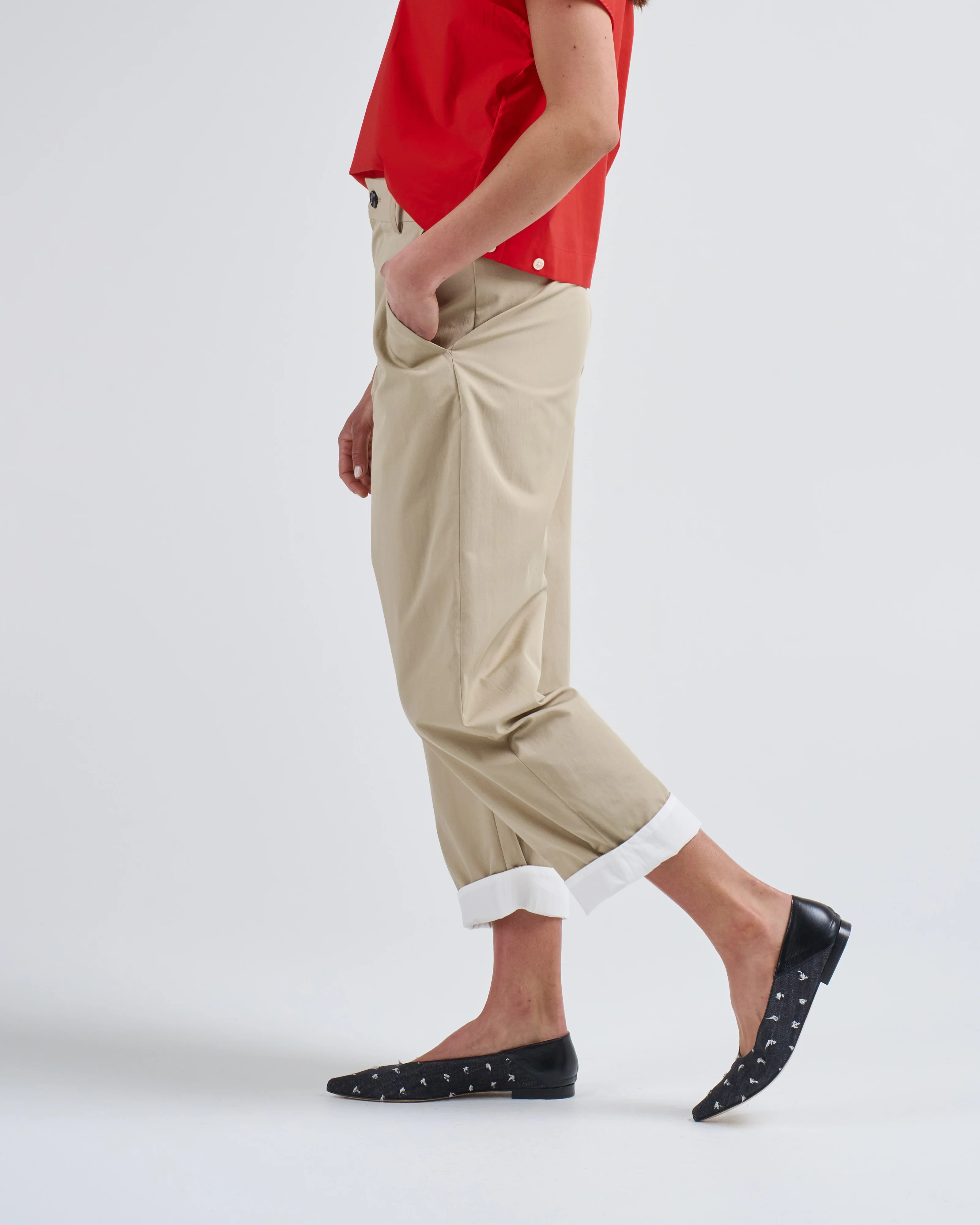 elastic waist pant - Image 2