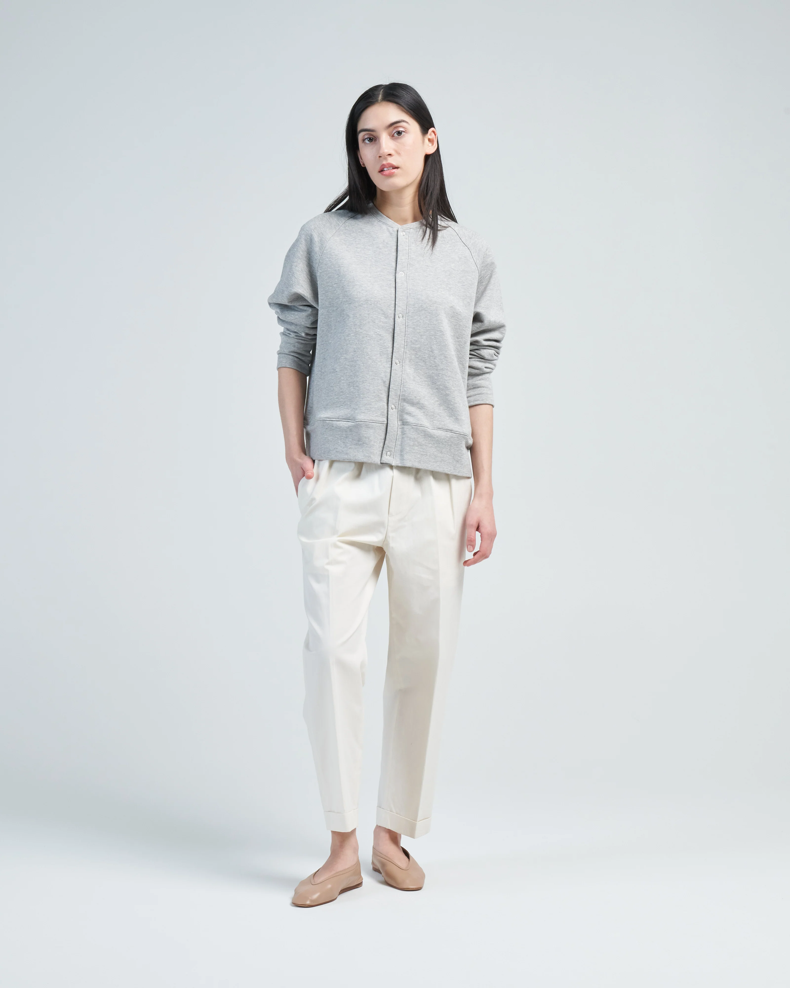 french terry cardi - Image 3