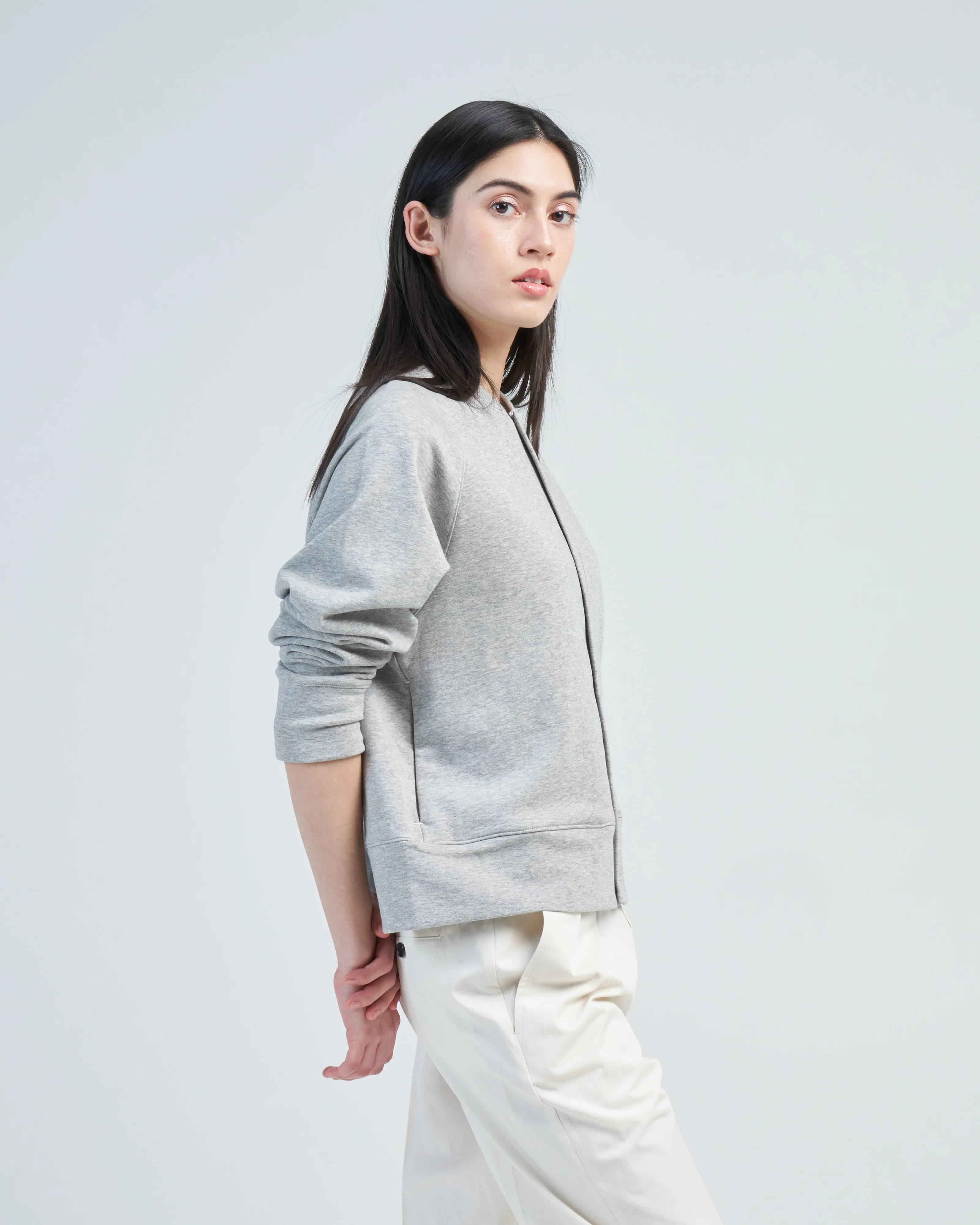 french terry cardi - Image 4