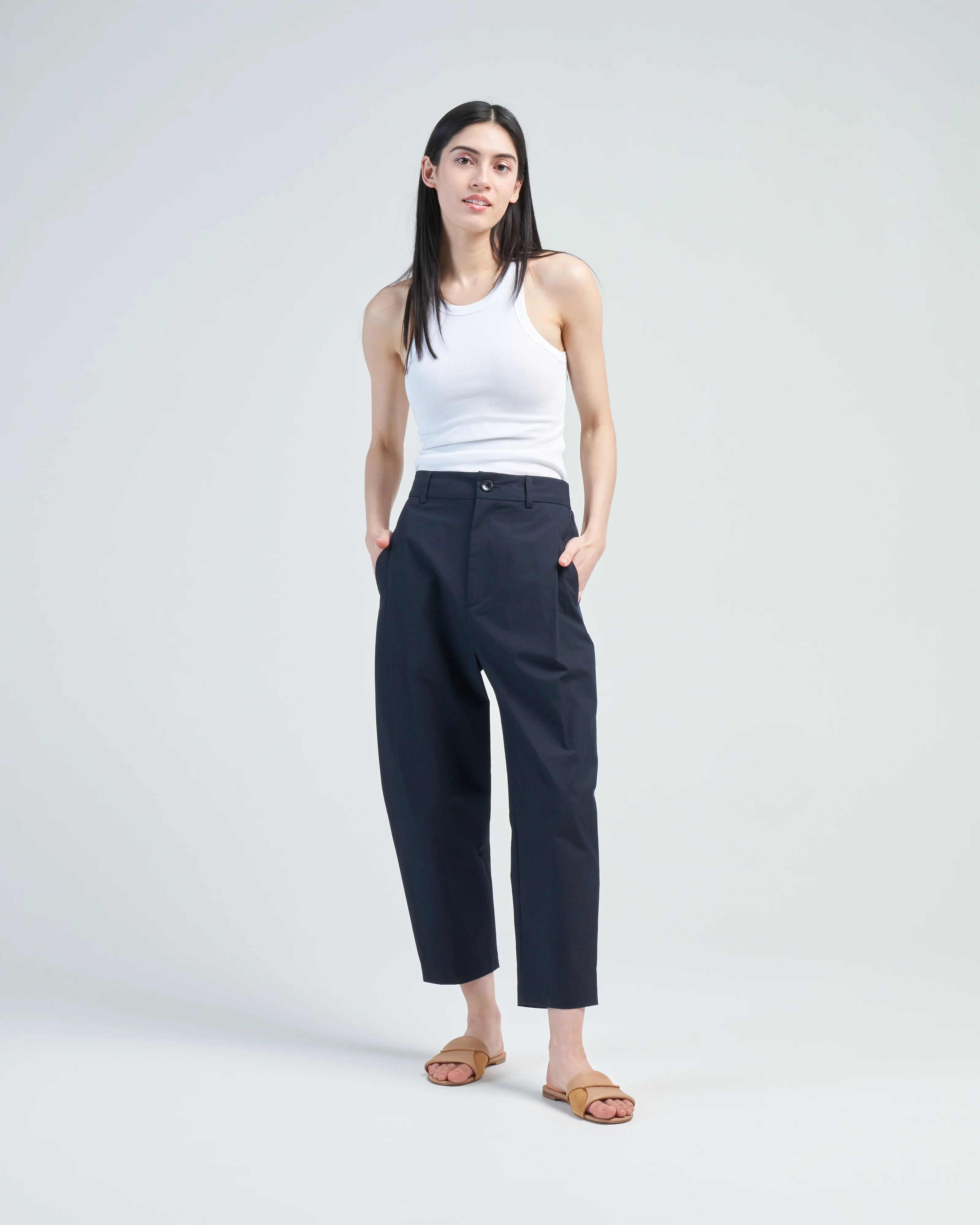 gabardine pants w/ side pocket - Image 2