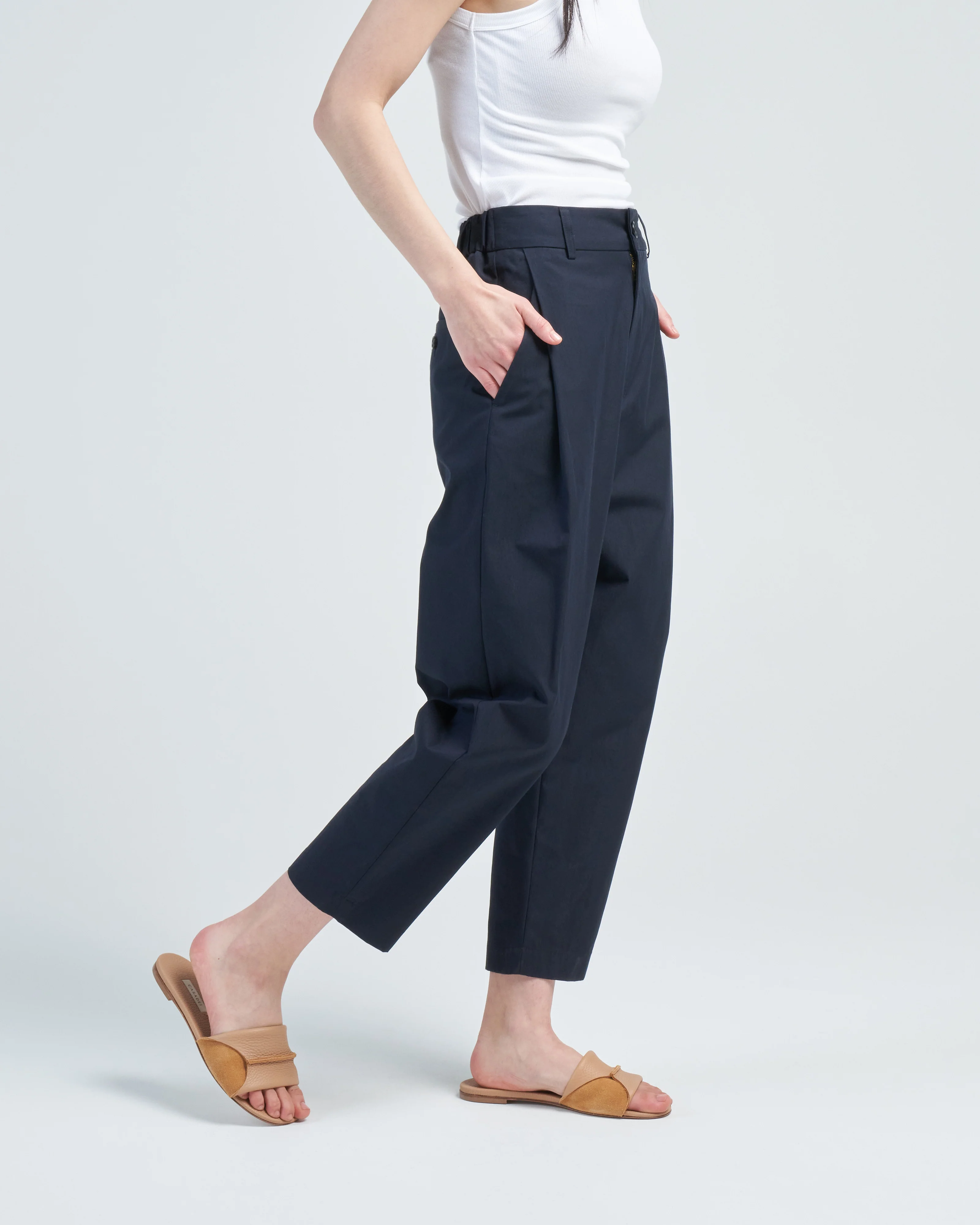 gabardine pants w/ side pocket - Image 3
