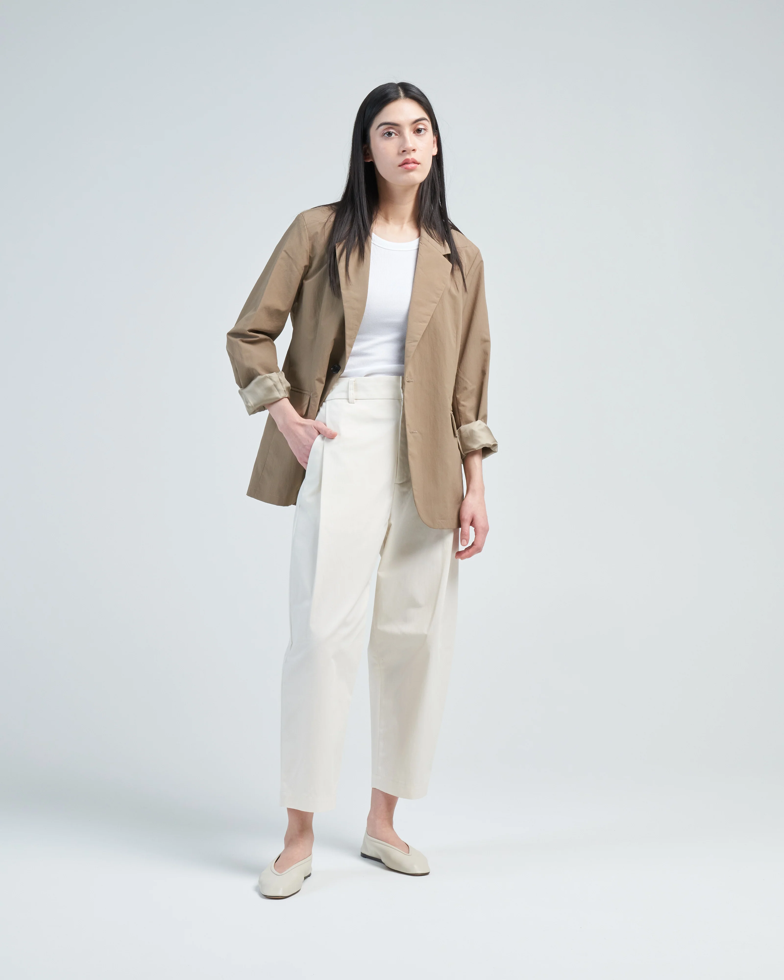 gabardine pants w/ side pocket - Image 2