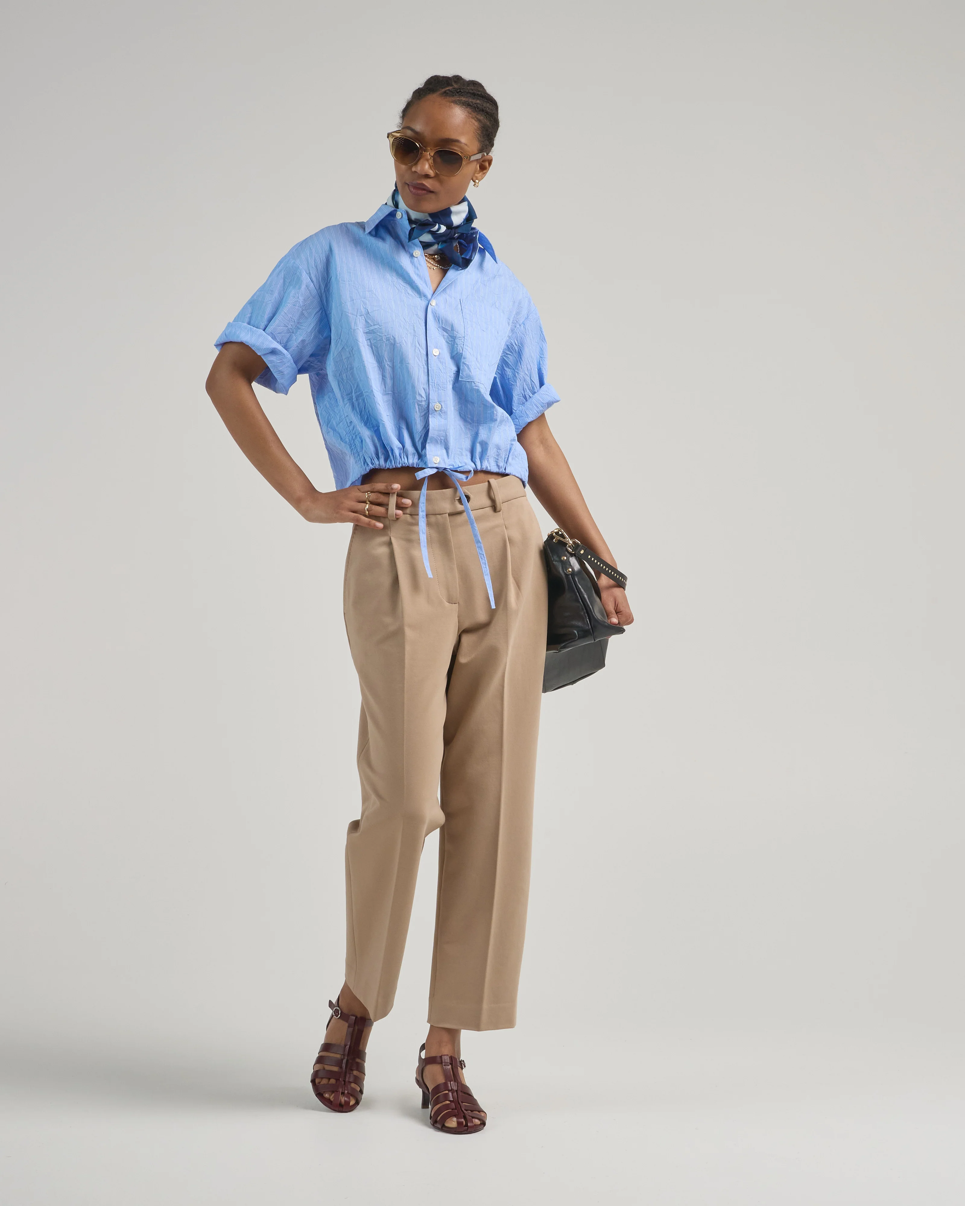 linda cc short sleeve button down - Image 2