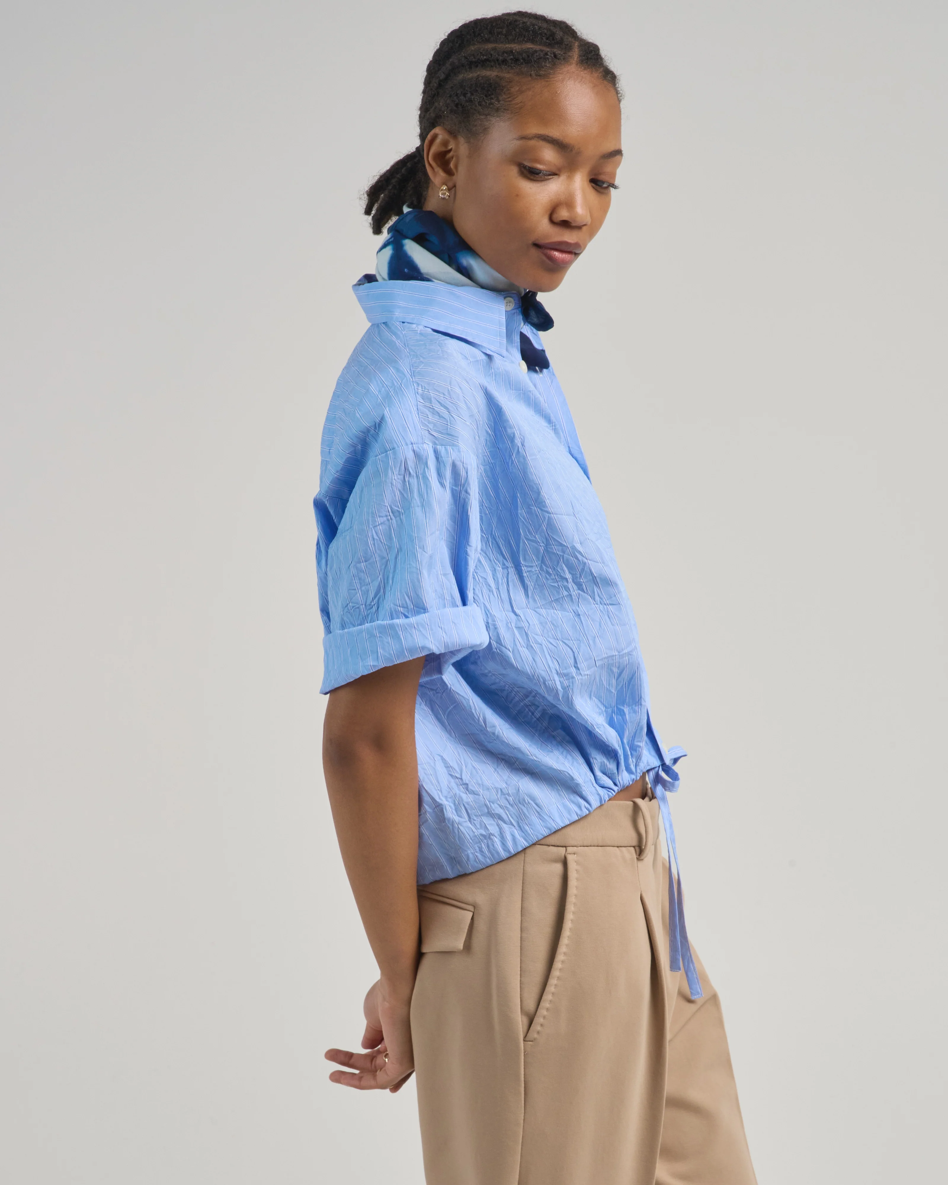 linda cc short sleeve button down - Image 4