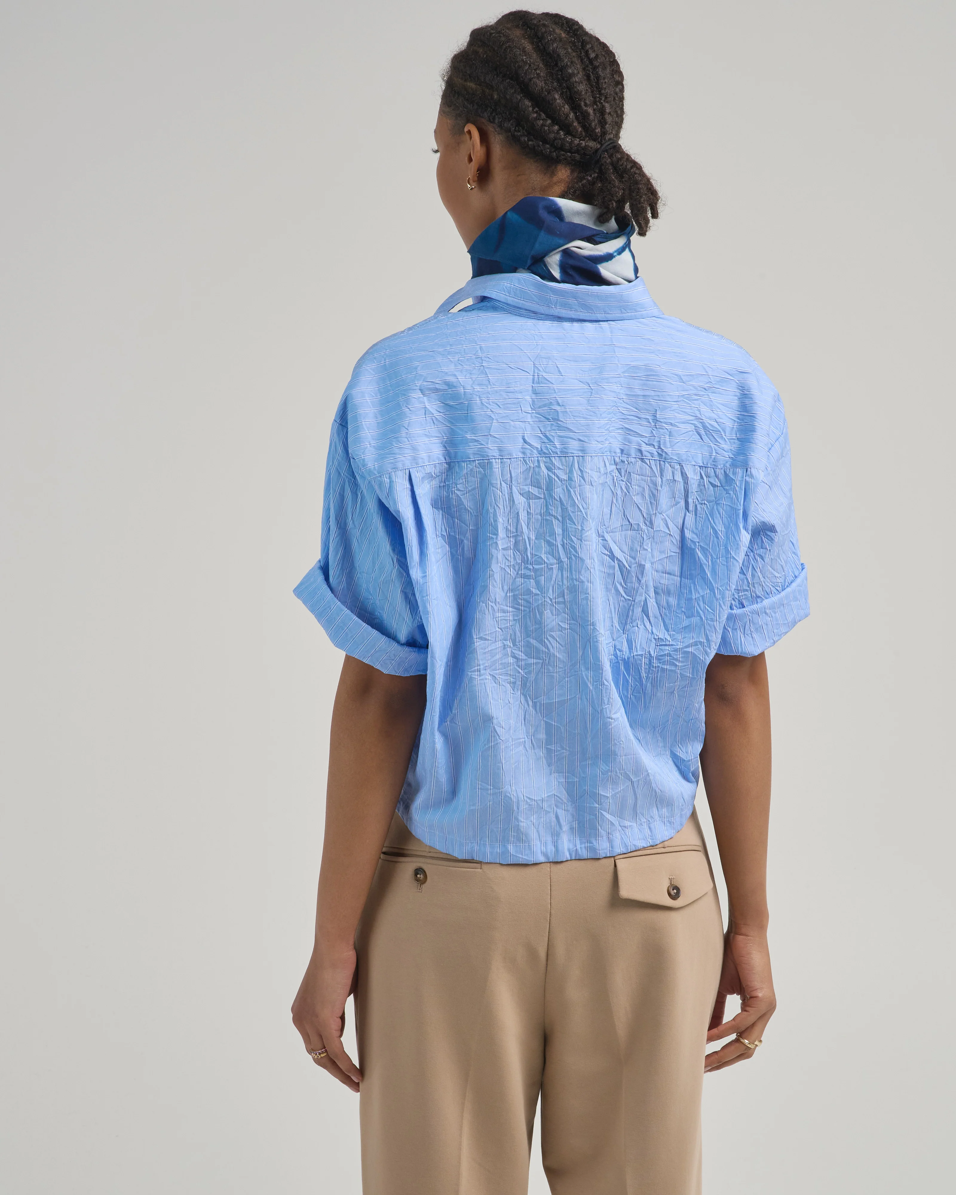linda cc short sleeve button down - Image 5