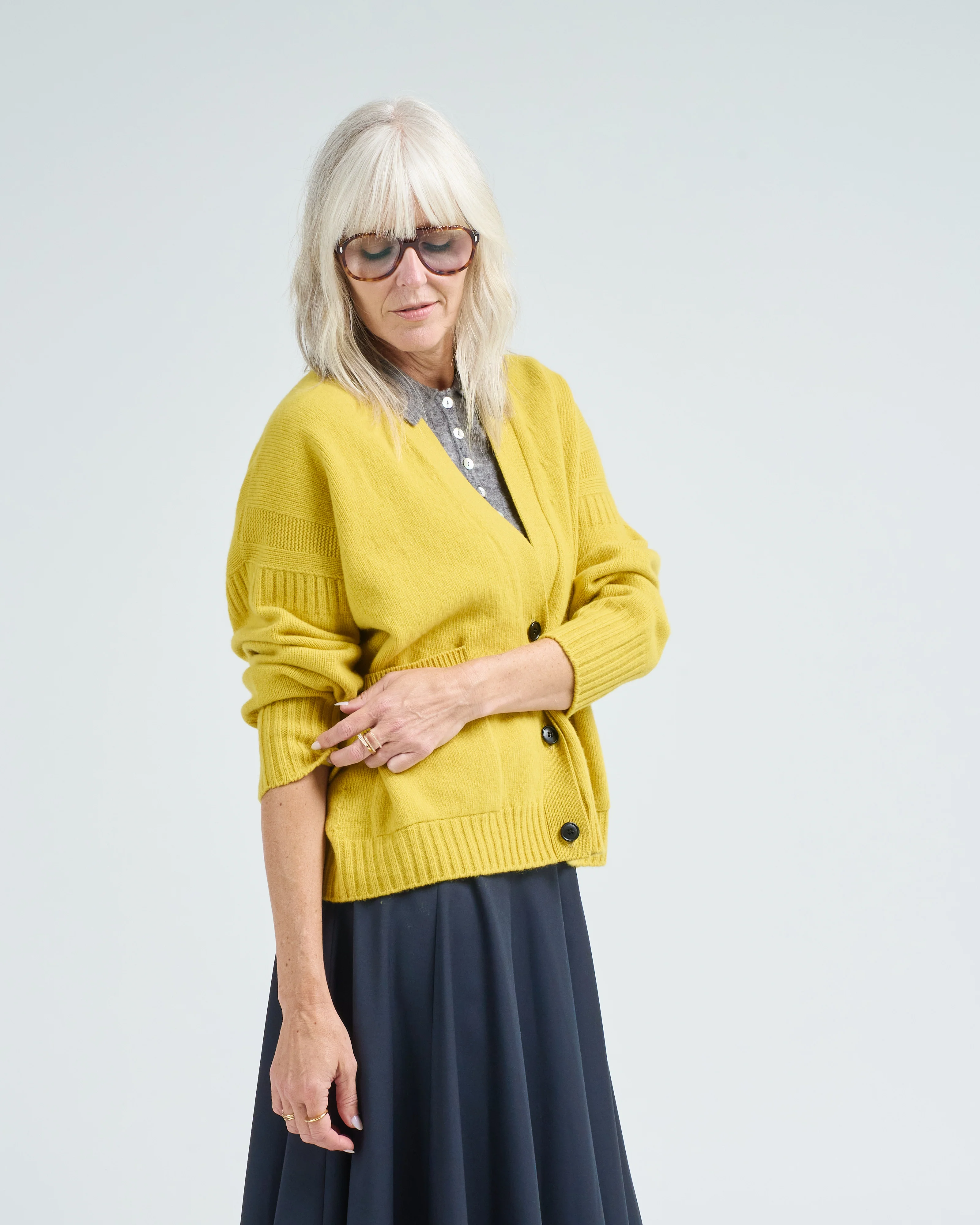 low gauge cardigan - Image 4