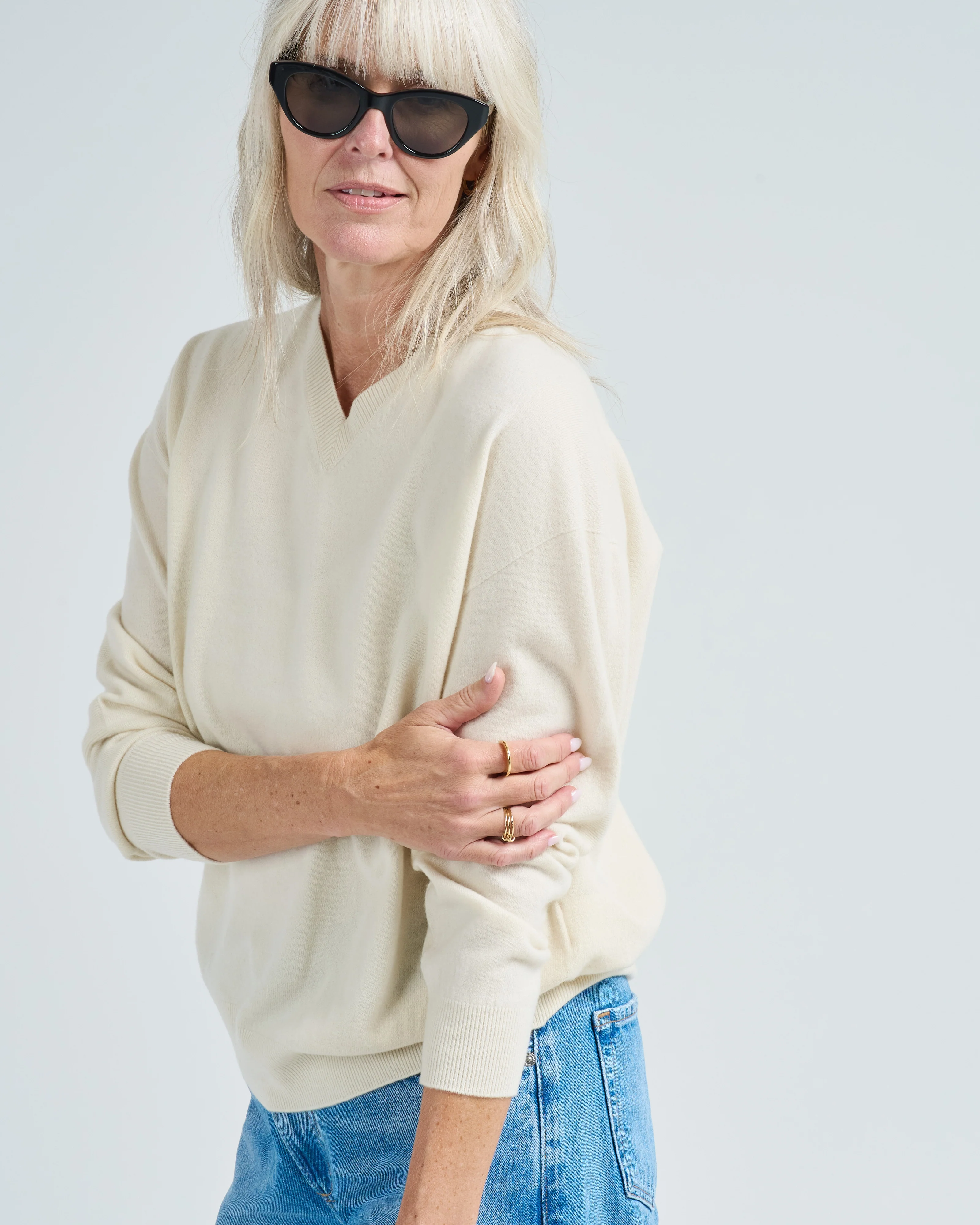 middle gauge v neck - Image 5