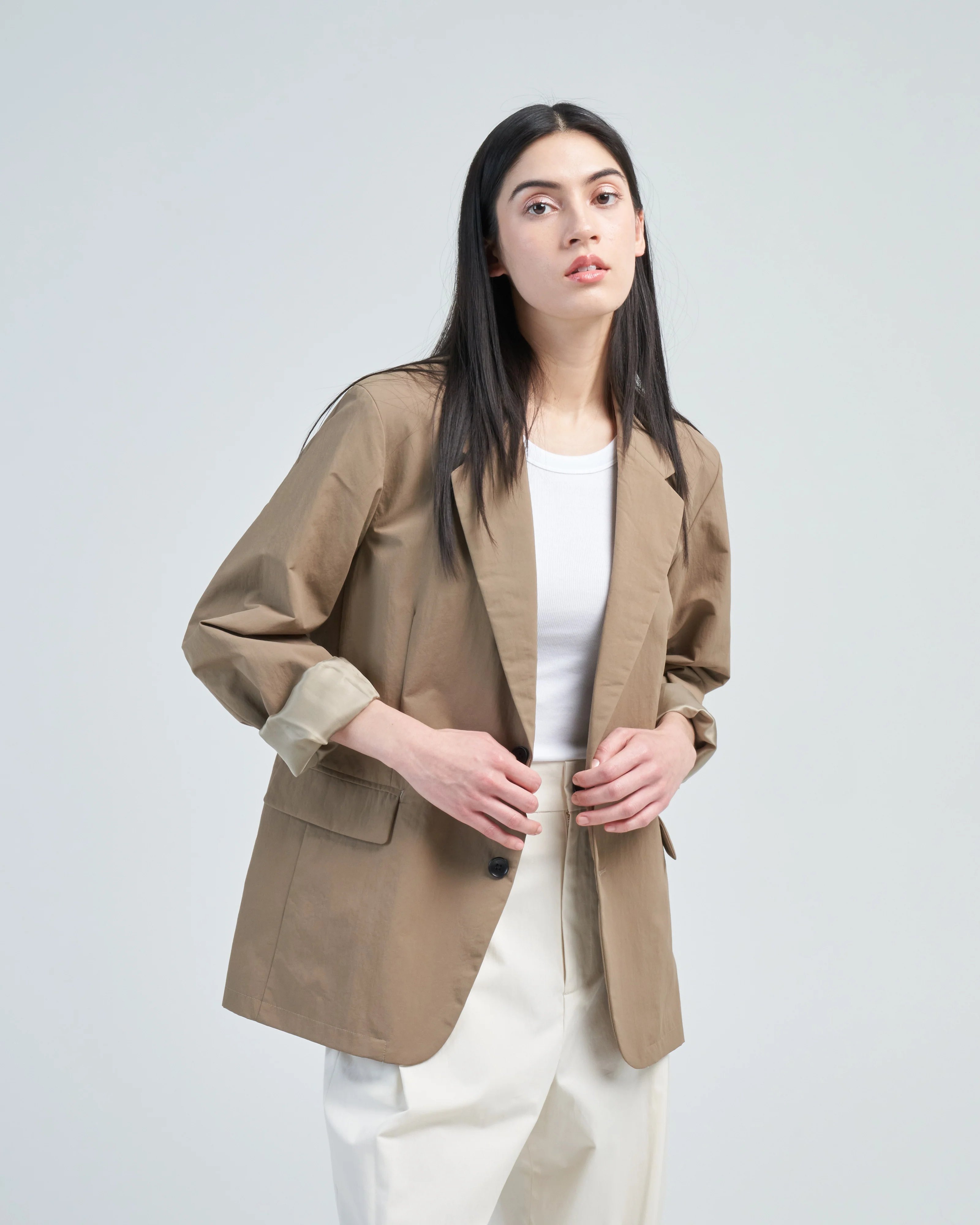 nylon single blazer - Image 3