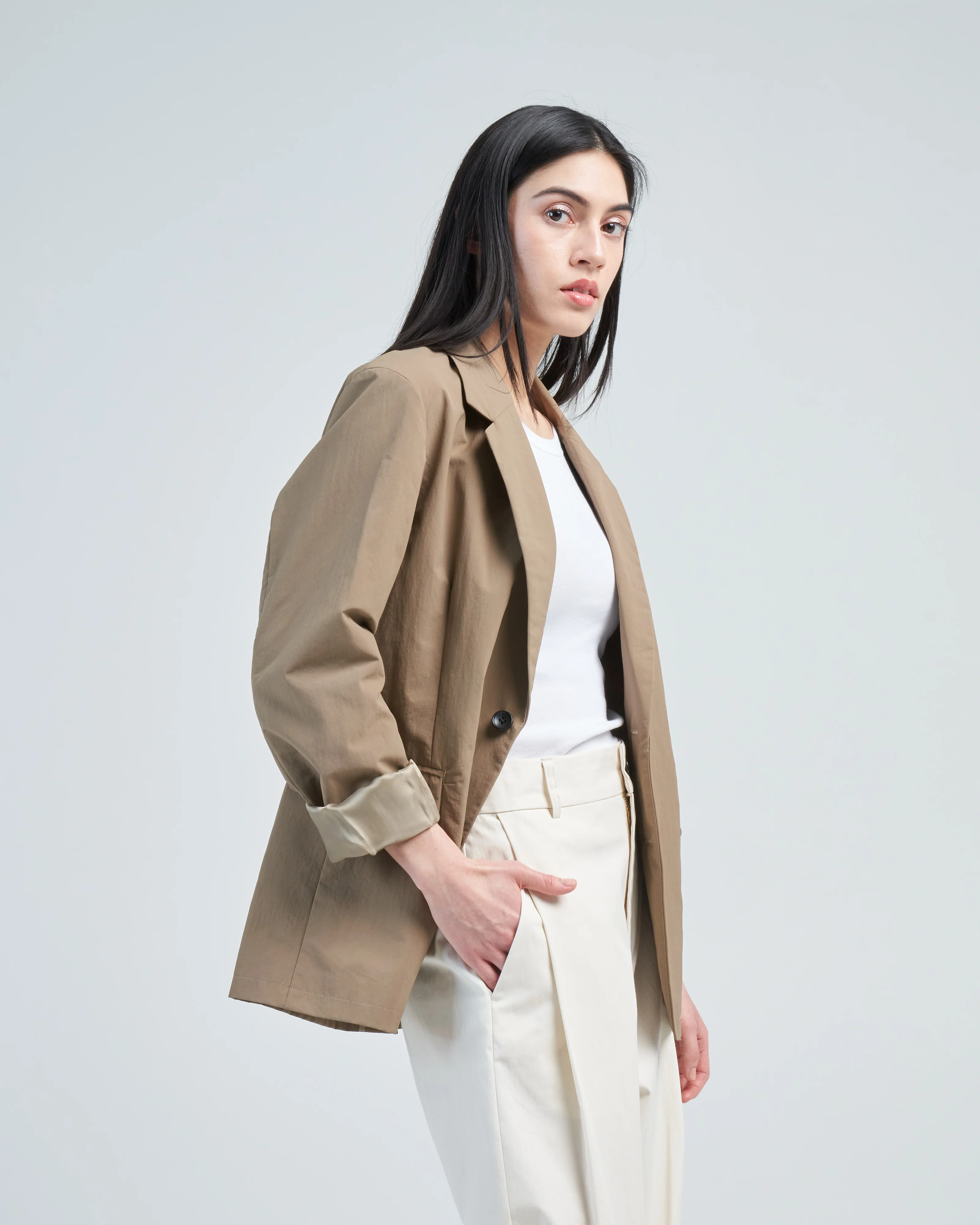 nylon single blazer - Image 4