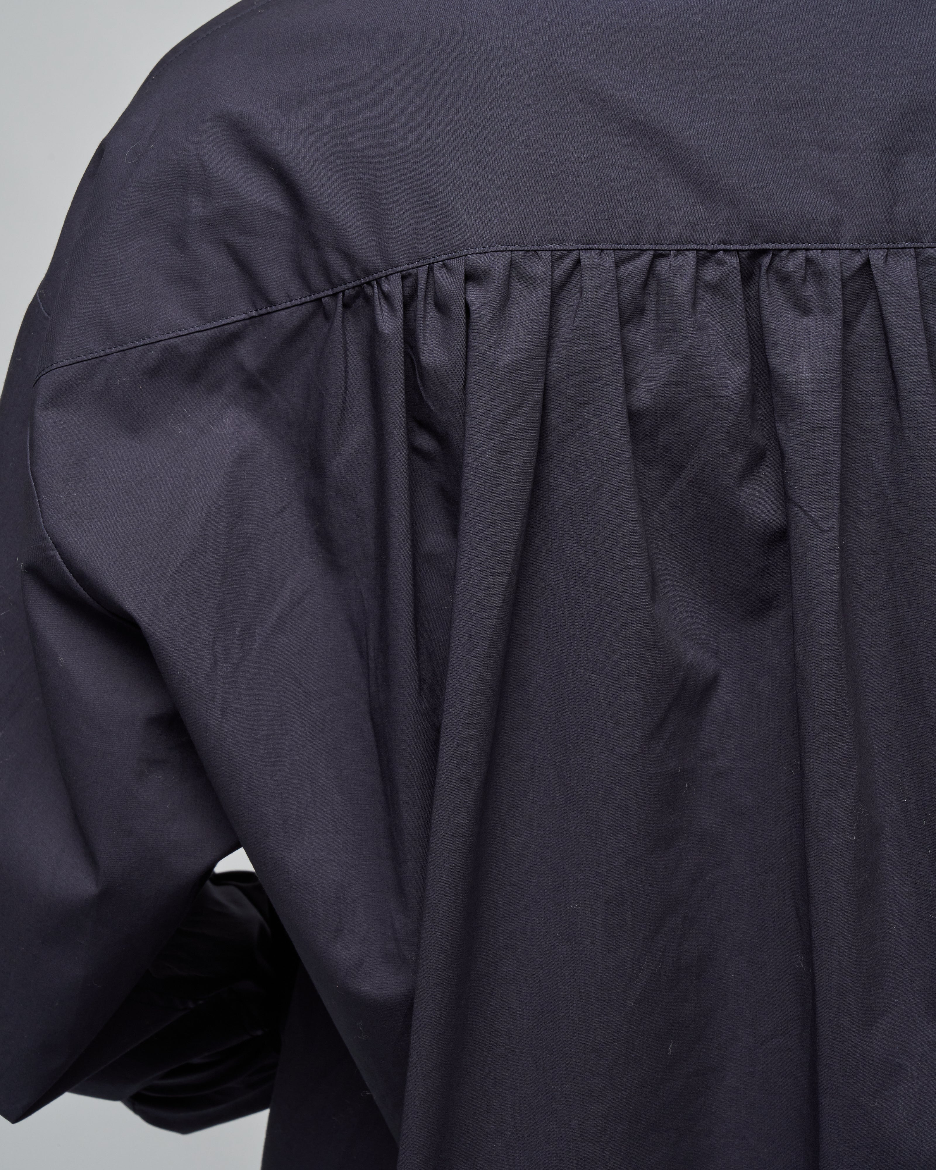 poplin button down - navy - Image 5