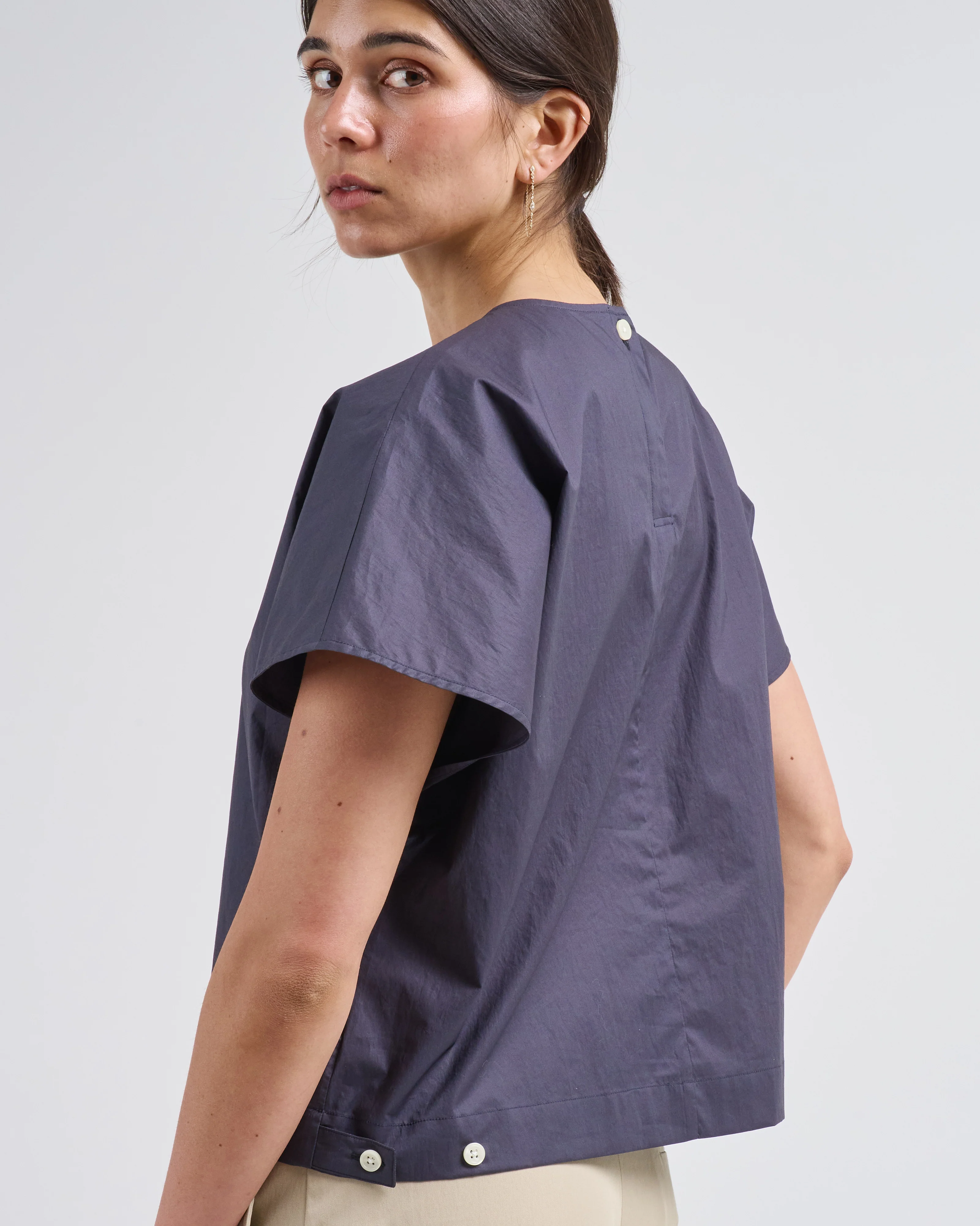 poplin capsleeve top - Image 5