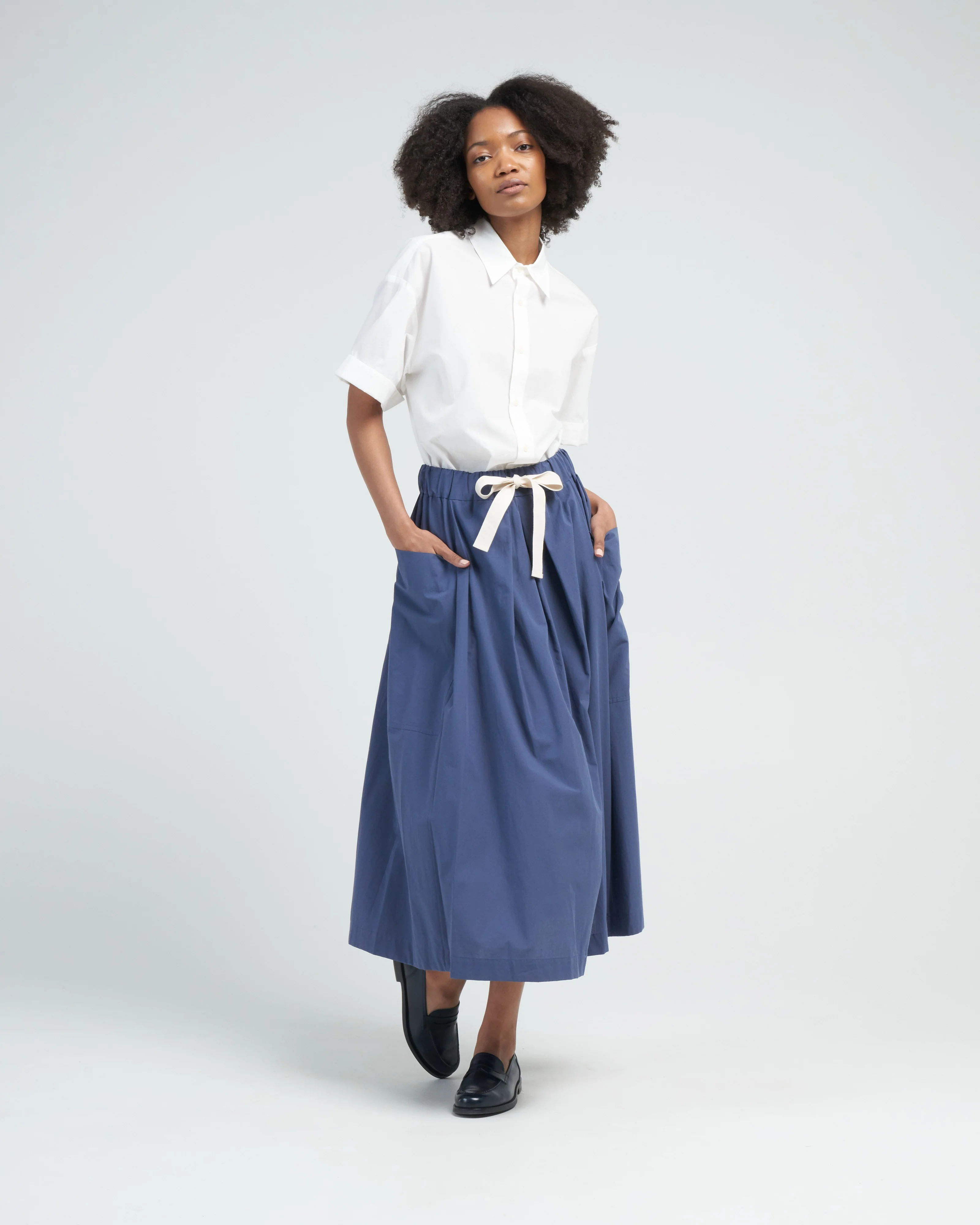 seersucker shirt - white - Image 3