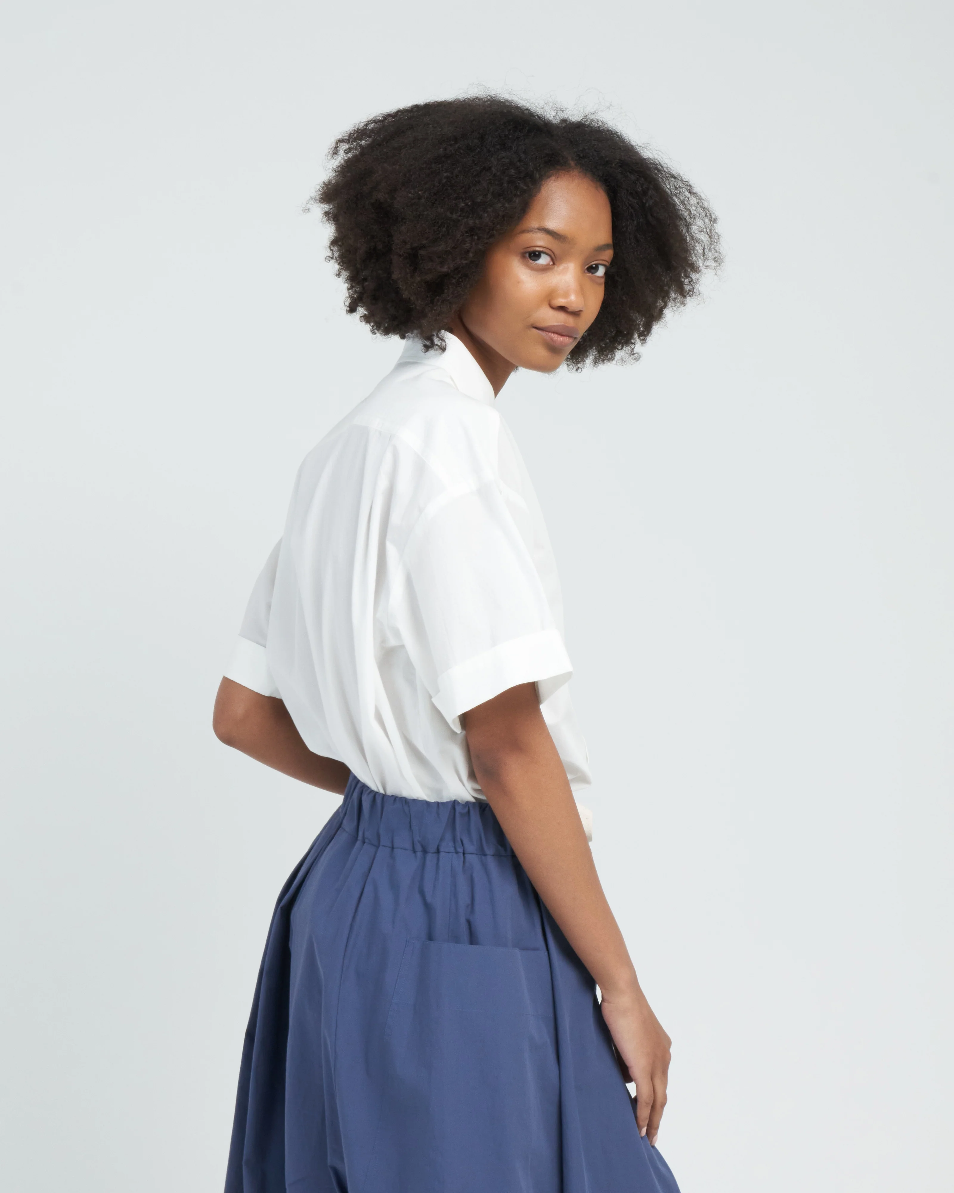 seersucker shirt - white - Image 4