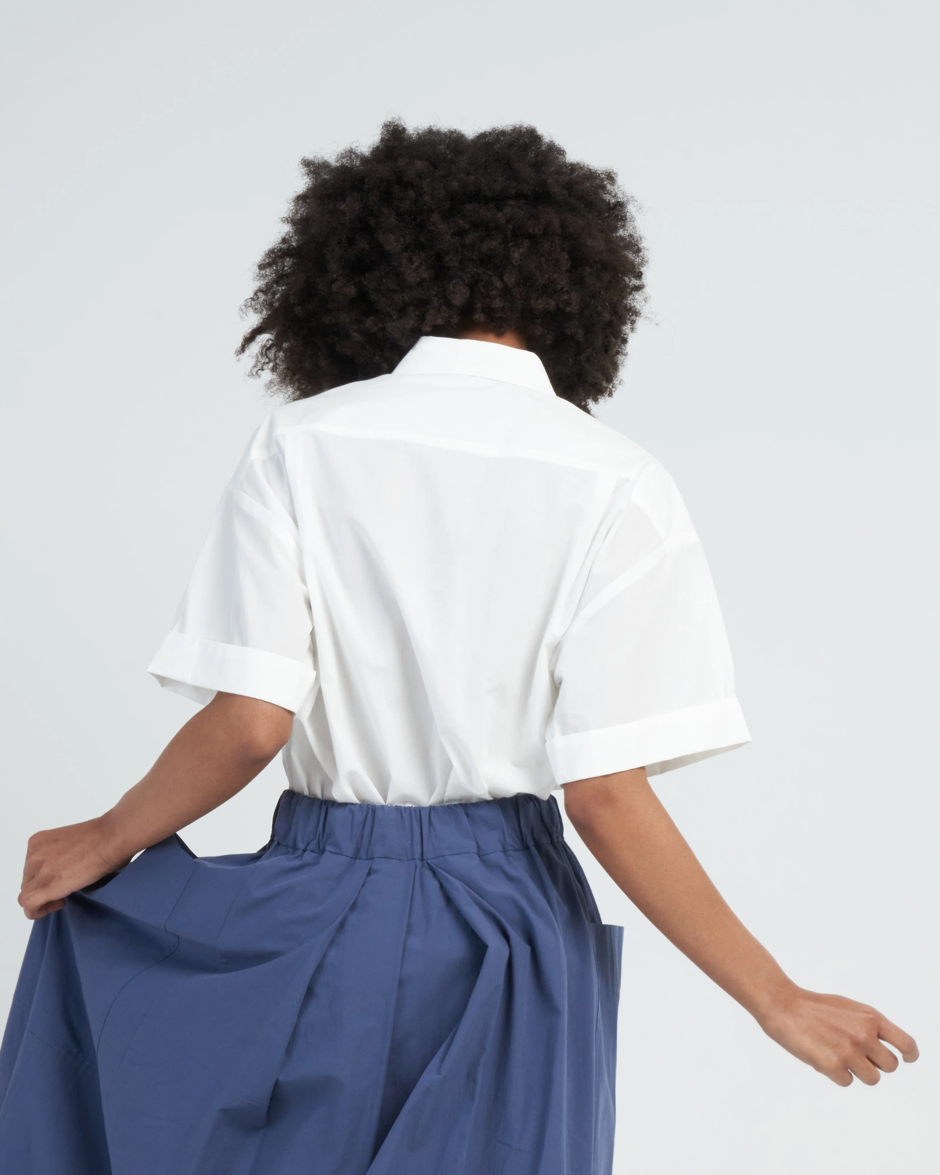 seersucker shirt - white - Image 5