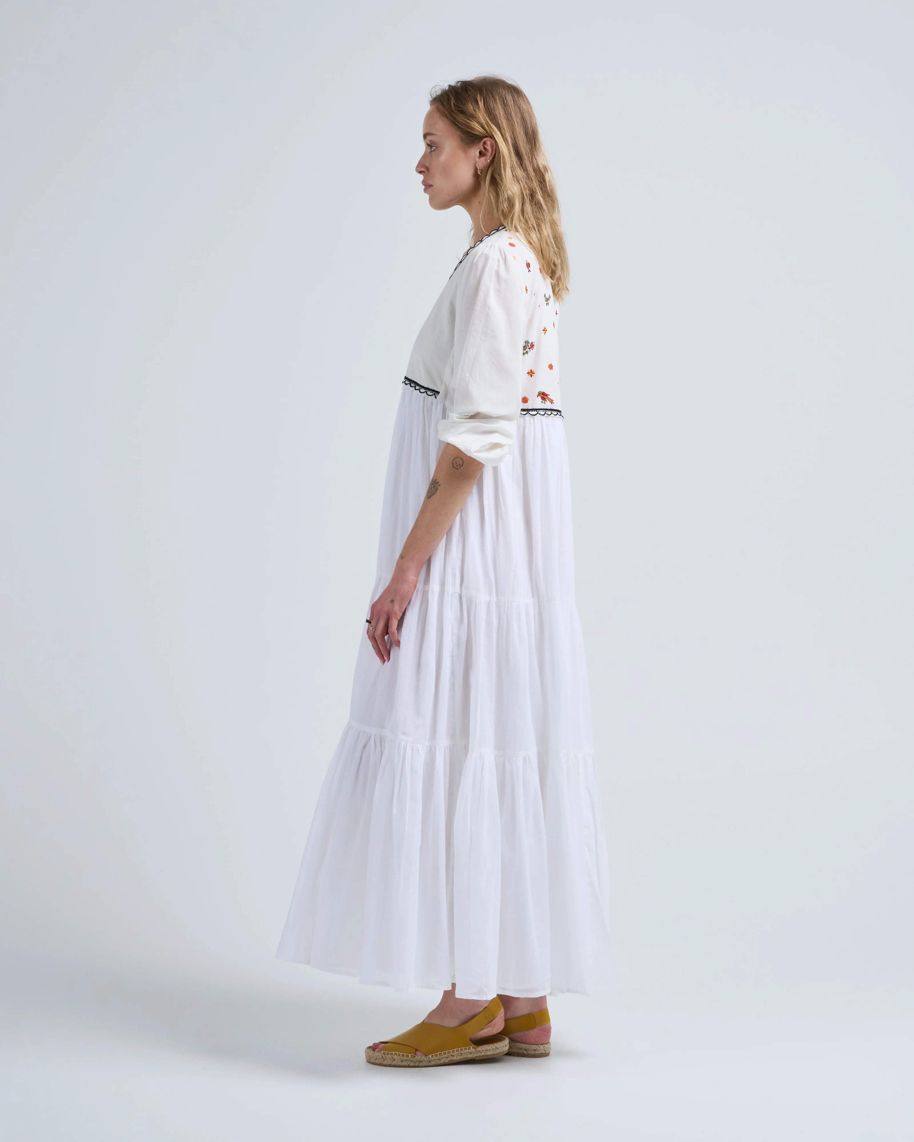 azo free cotton gauze dress - Image 4