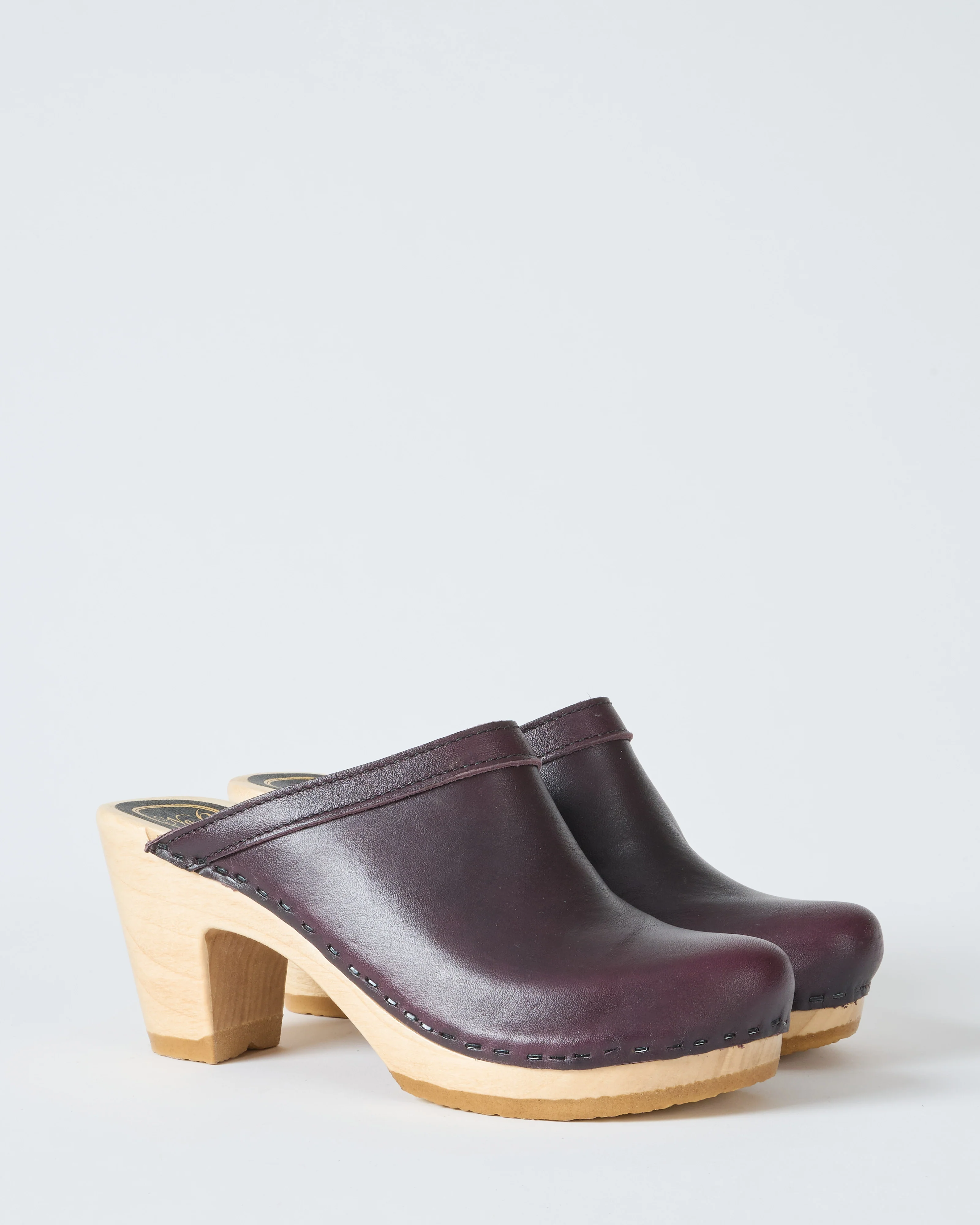 old school clog on high heel - Image 5