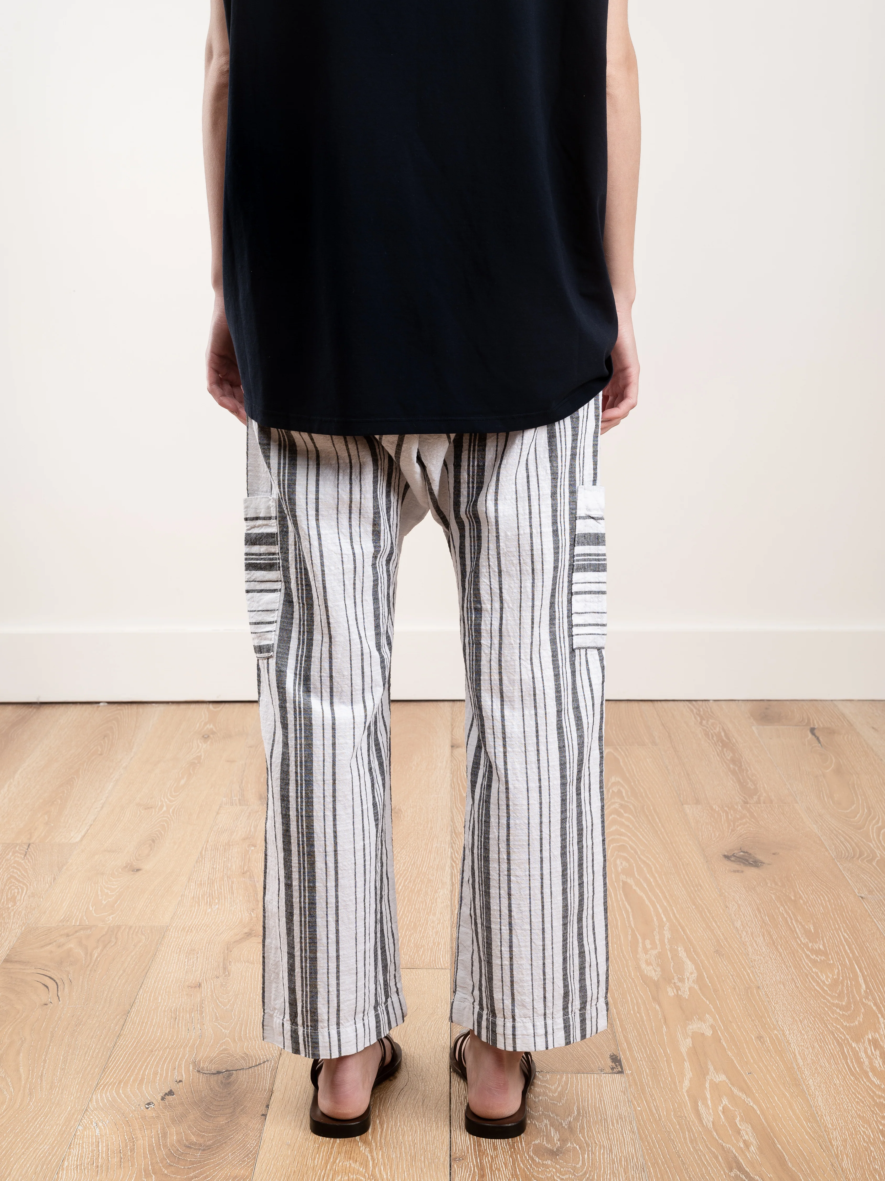 shailey pant - grey/white - Image 4