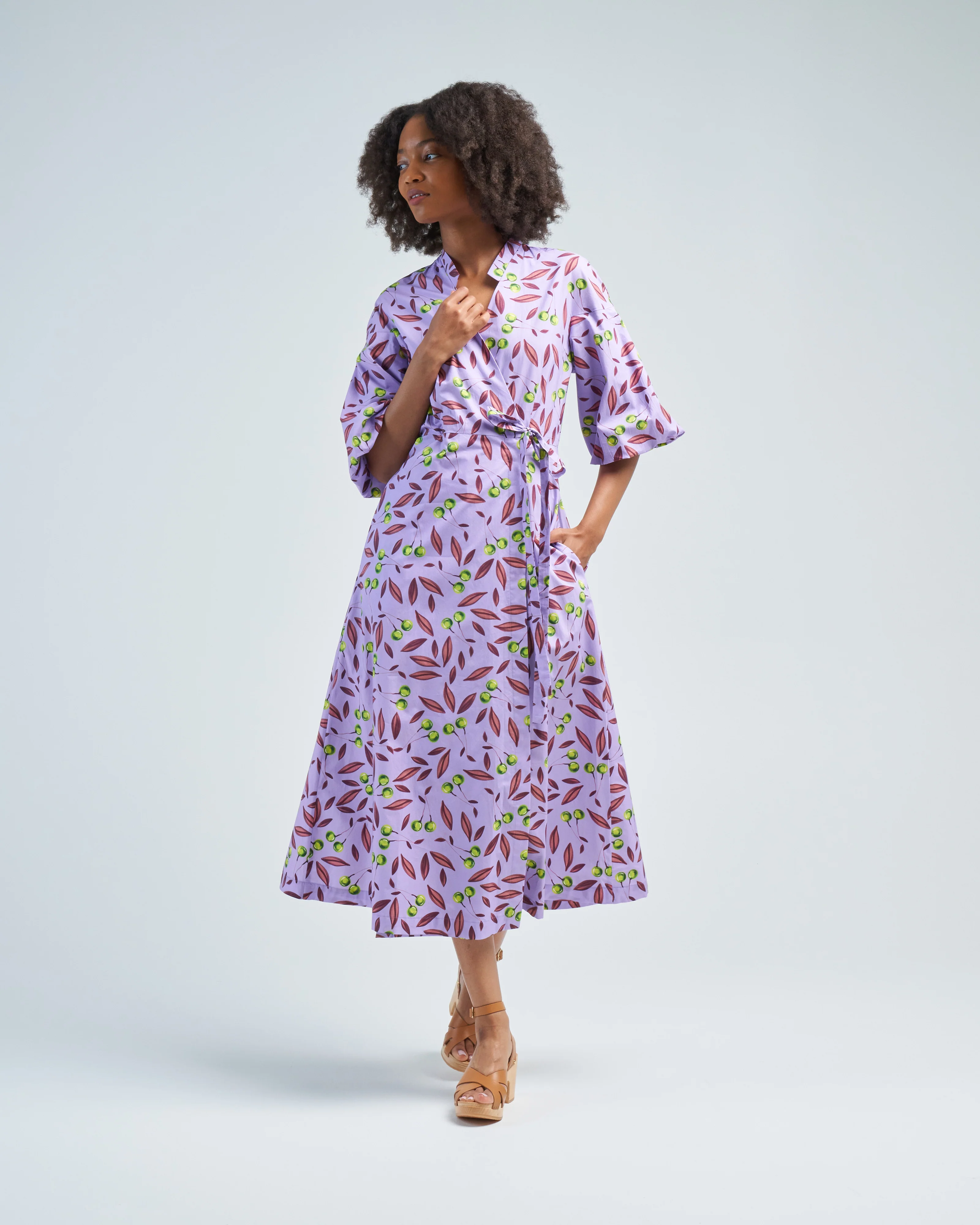 3/4 sleeve dress