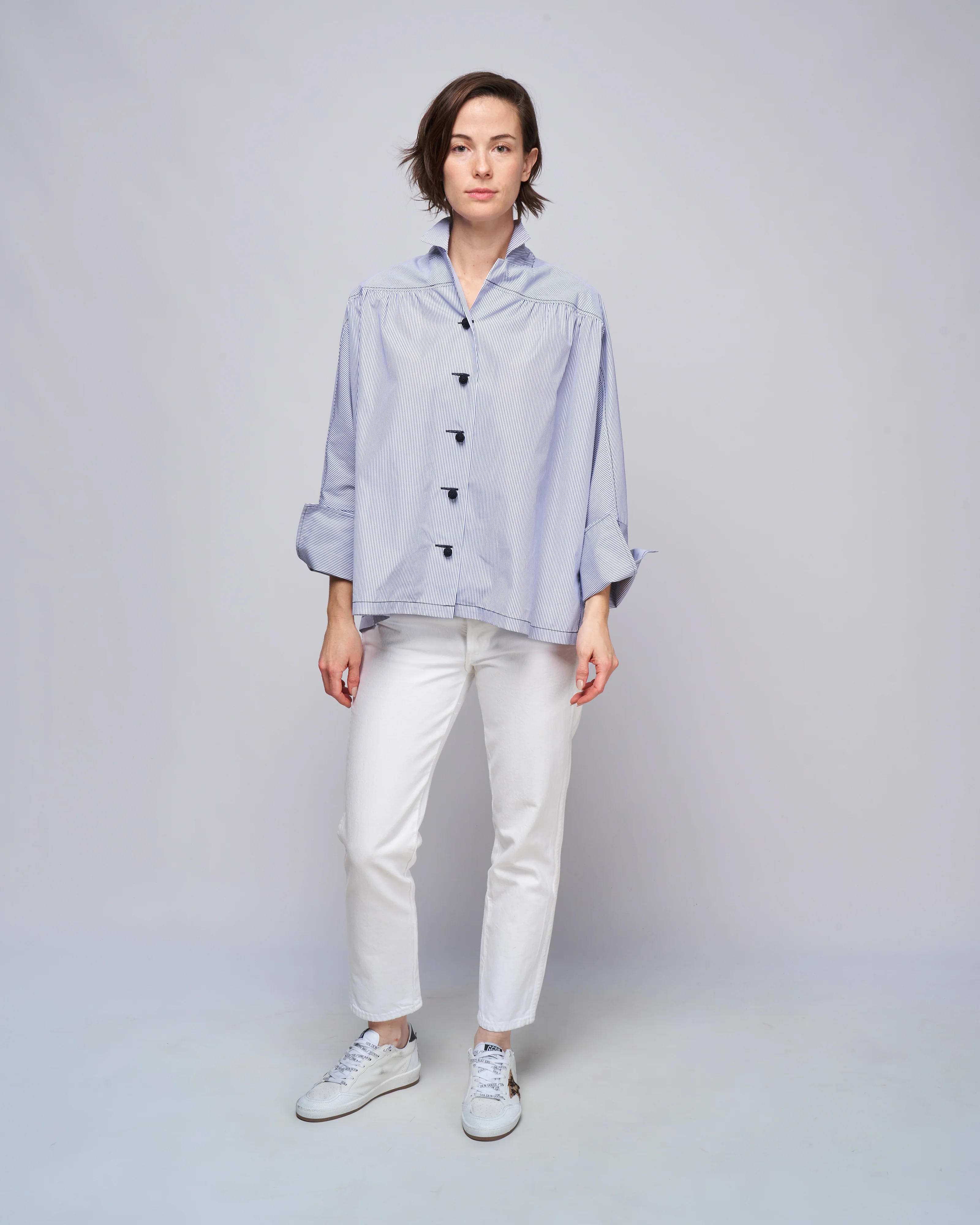 button down shirt - navy/white - Image 2