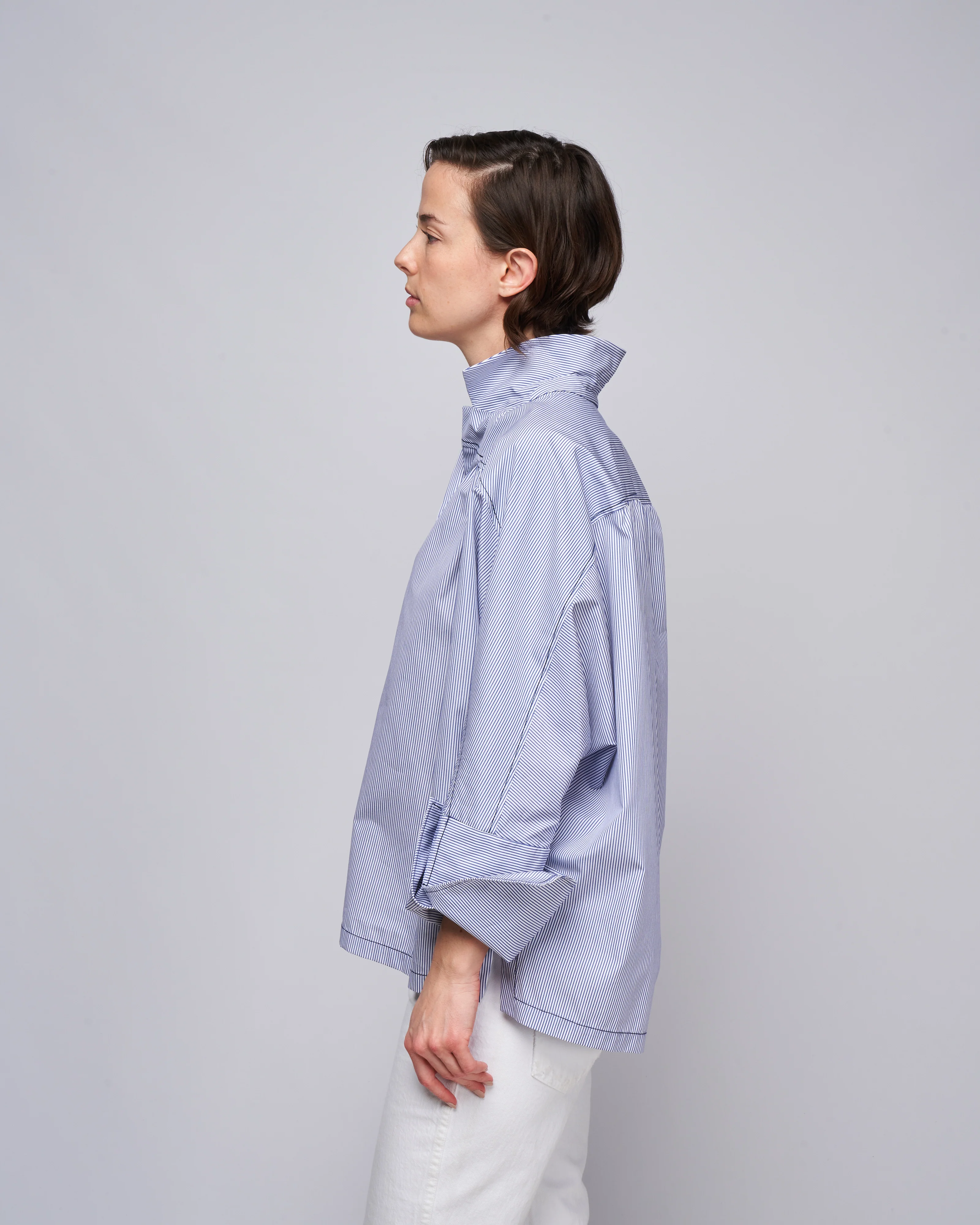 button down shirt - navy/white - Image 3